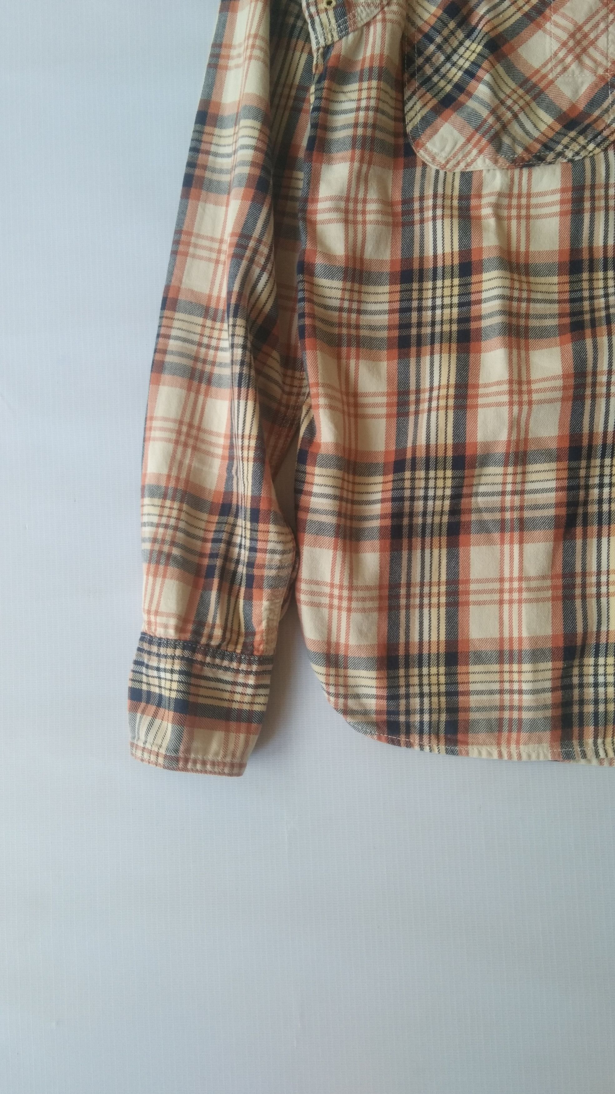 Japanese Brand FAB plaid button up shirt Size US M / EU 48-50 / 2 - 4 Thumbnail