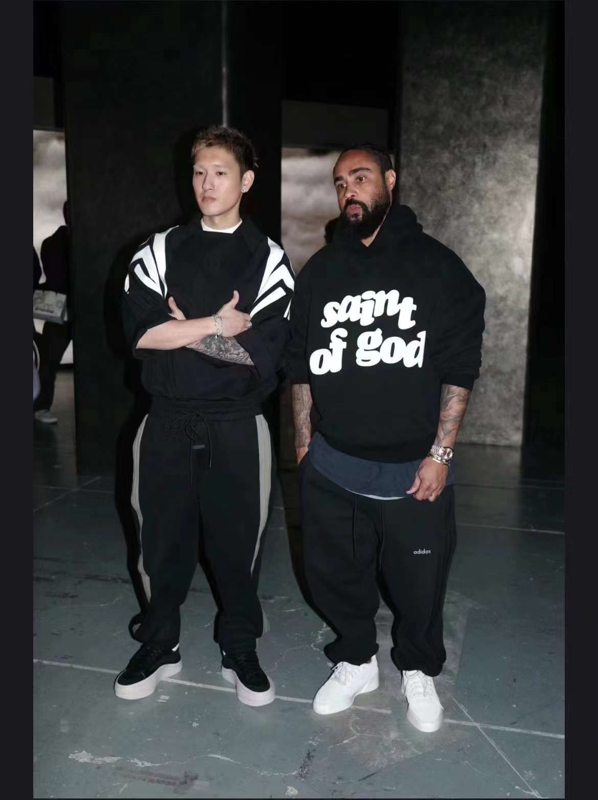 Fear of God × Saint Michael ［In hand ]Fear of god x Saint Michael hoodie size sz 1 Size US M / EU 48-50 / 2 - 13 Thumbnail