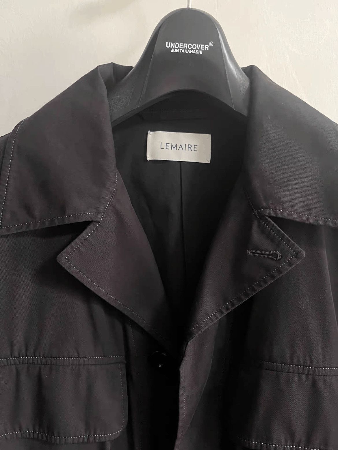 Lemaire Lemaire Sz 44 Lemaire Four-pockets Work Jacket-2506 Size US S / EU 44-46 / 1 - 3 Thumbnail