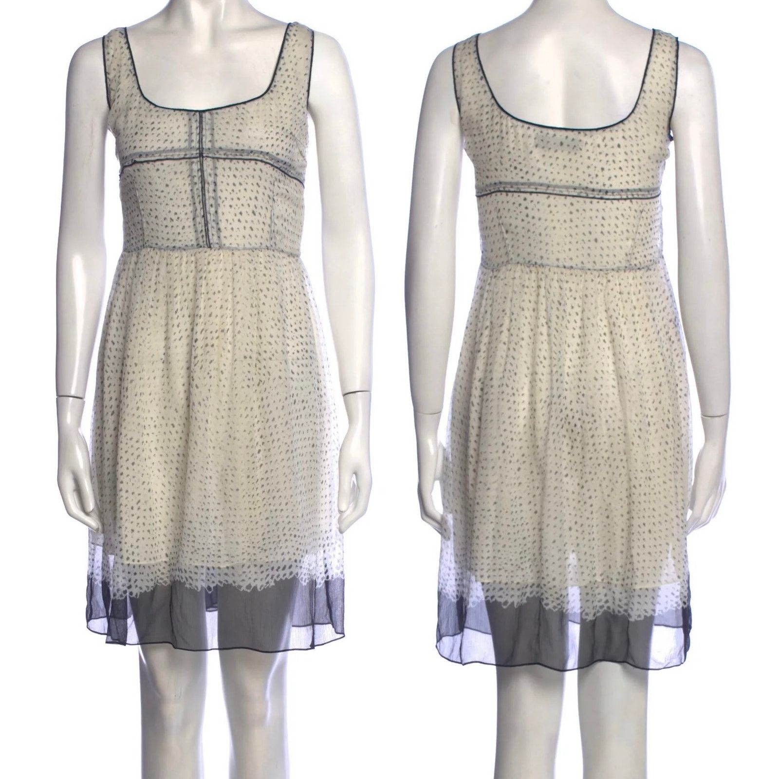 Proenza Schouler Proenza Schouler Pink Silk Polka-Dot Sleeveless Mini Dress Size XS / US 0-2 / IT 36-38 - 11 Thumbnail