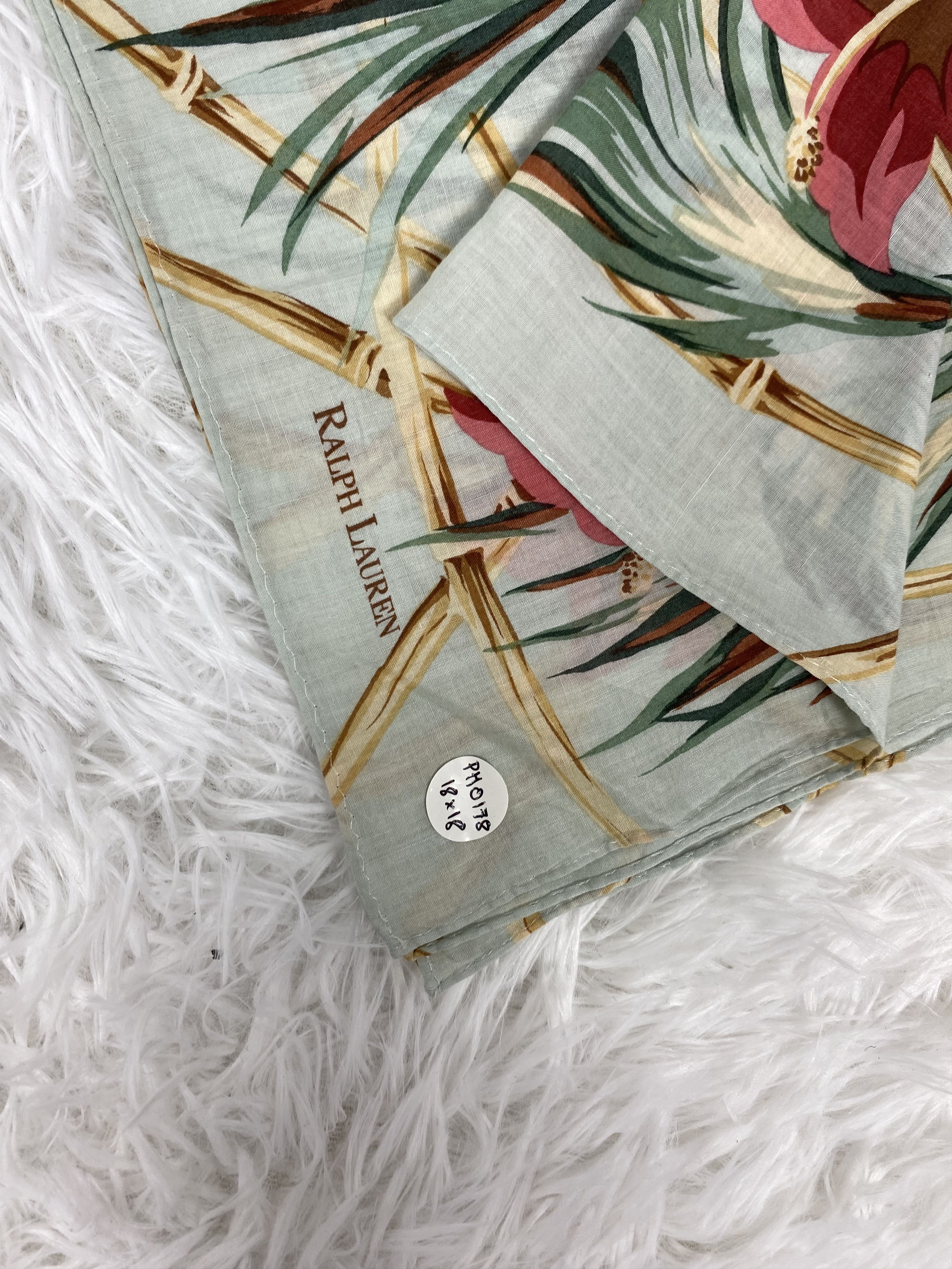 Ralph Lauren × Vintage Vintage Ralph Lauren Handkerchief Neckerchief PH0178 Size ONE SIZE - 2 Thumbnail