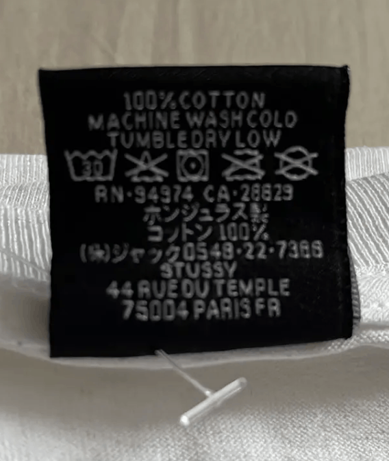 Stussy Stussy melted tee white Size US XL / EU 56 / 4 - 5 Thumbnail