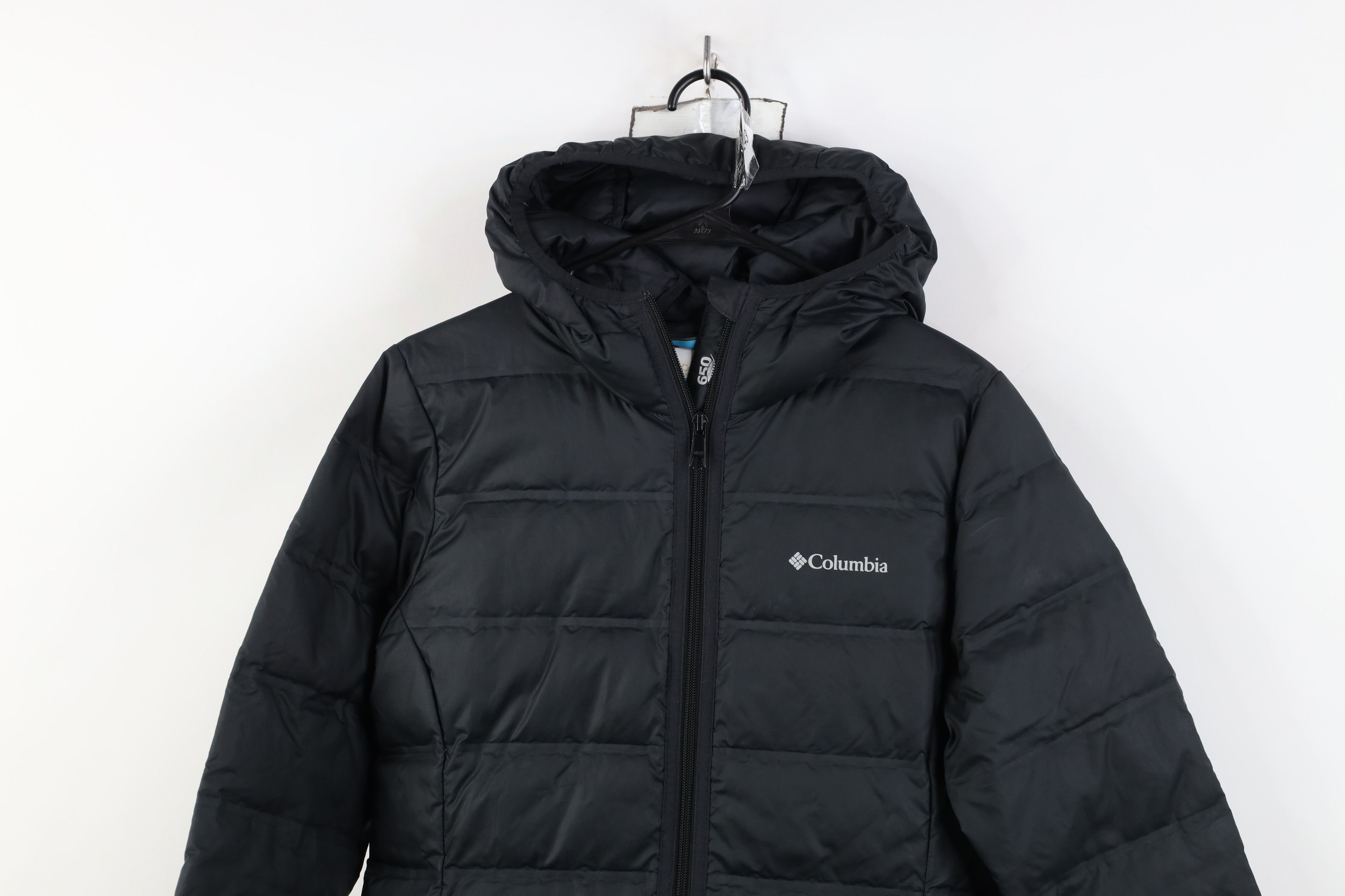 Columbia Columbia 650 Duck Down Fill Hooded Puffer Parka Jacket Black Size M / US 6-8 / IT 42-44 - 2 Thumbnail