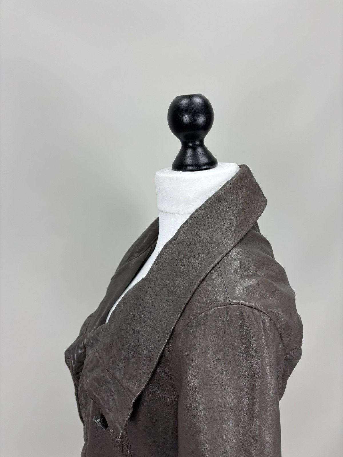 Allsaints Womens leather jacket AllSaints Size 8 Color Brown Size M / US 6-8 / IT 42-44 - 10 Thumbnail