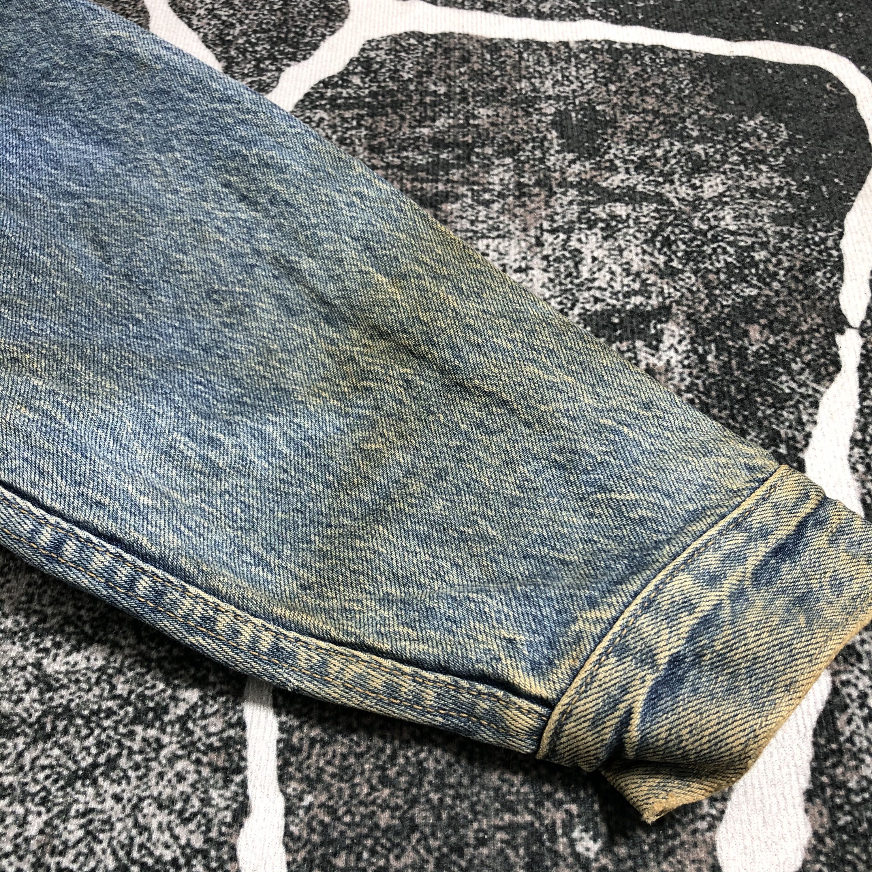 Big John Vintage Dirty Wash Big John Denim Jacket Size US M / EU 48-50 / 2 - 8 Thumbnail