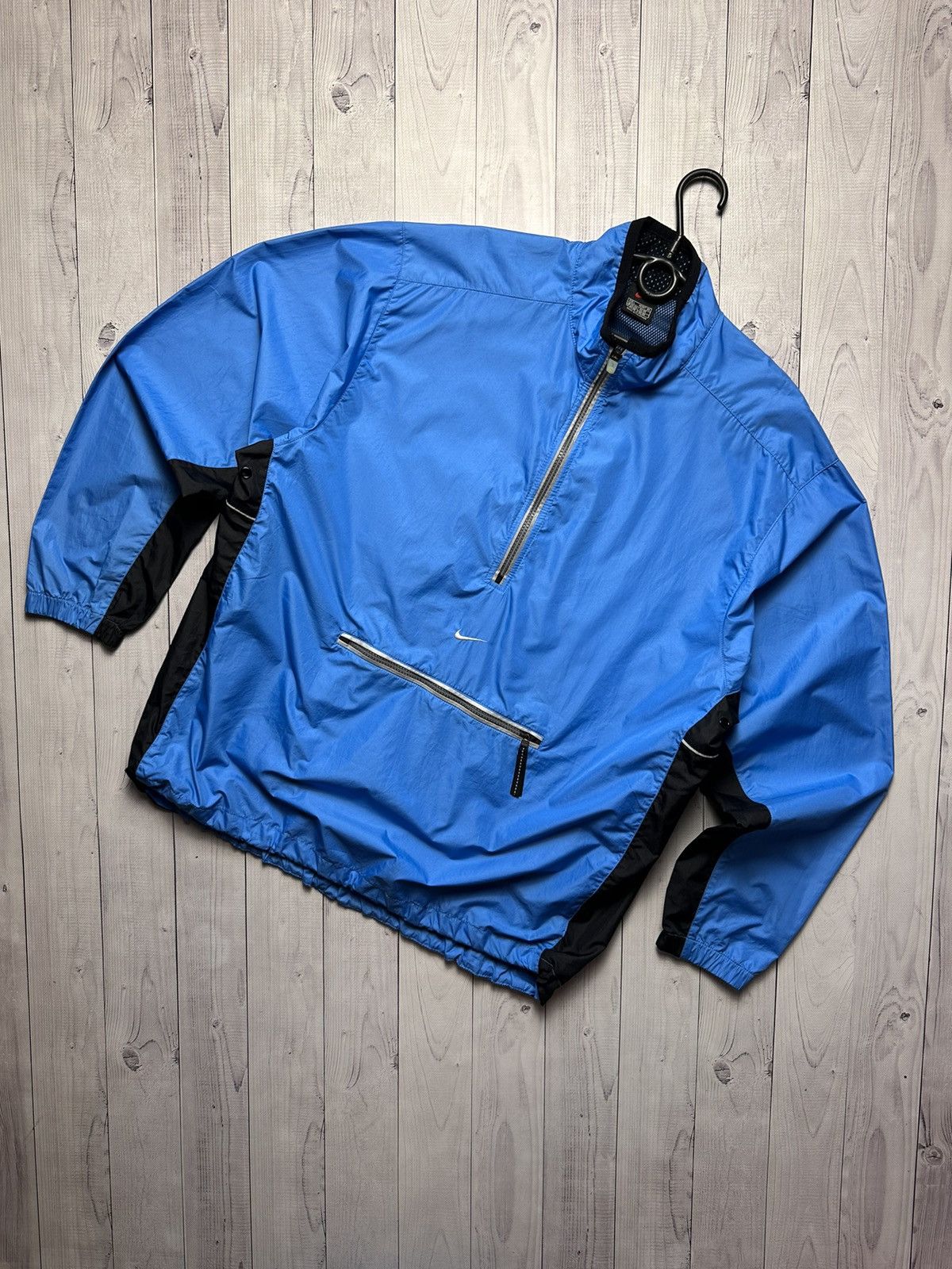 Nike × Vintage Vintage Nike light jacket blue size L anorak rare Size US L / EU 52-54 / 3 - 1 Thumbnail