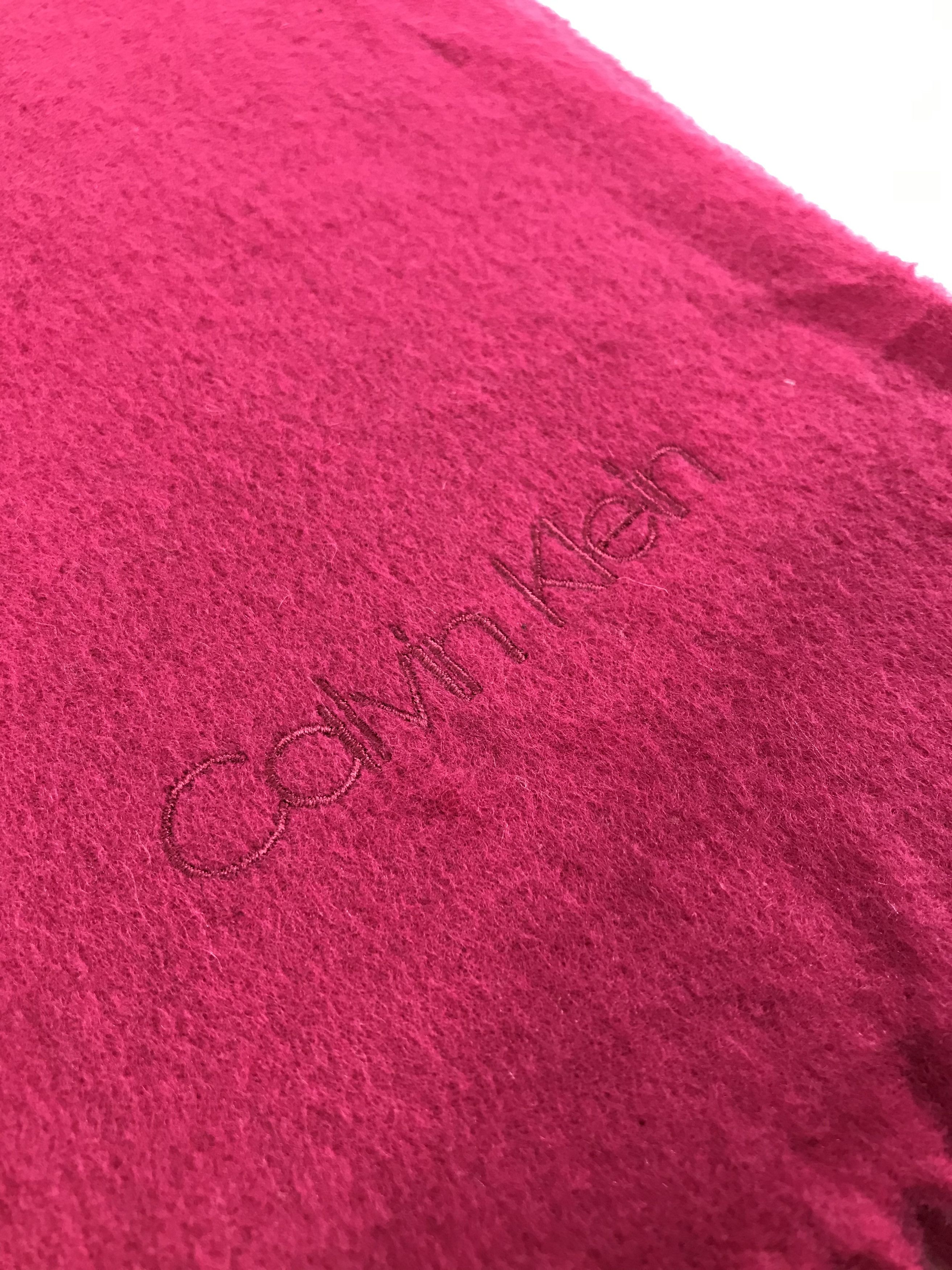 Calvin Klein × Vintage Calvin Klein Scarf / Muffler / Neckwear - WW1243 Size ONE SIZE - 4 Thumbnail