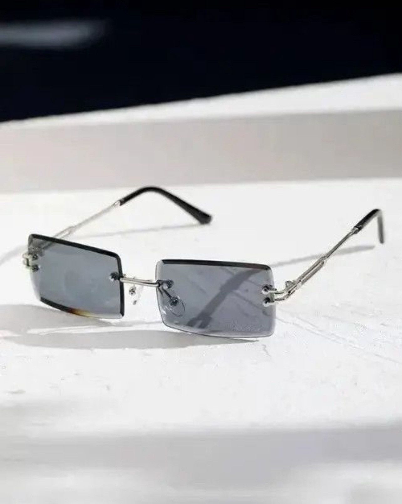 Electric Visual Retro Punk Kurt Cobain Style Sunglasses Square Frame Fashion Size ONE SIZE - 2 Thumbnail