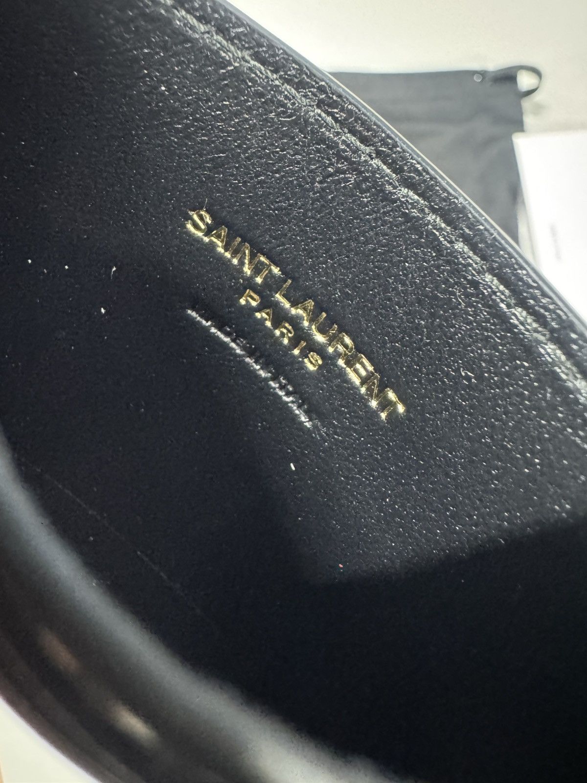 Saint Laurent Paris Saint Laurent Leather Card Holder NEW 400$ Size ONE SIZE - 2 Thumbnail