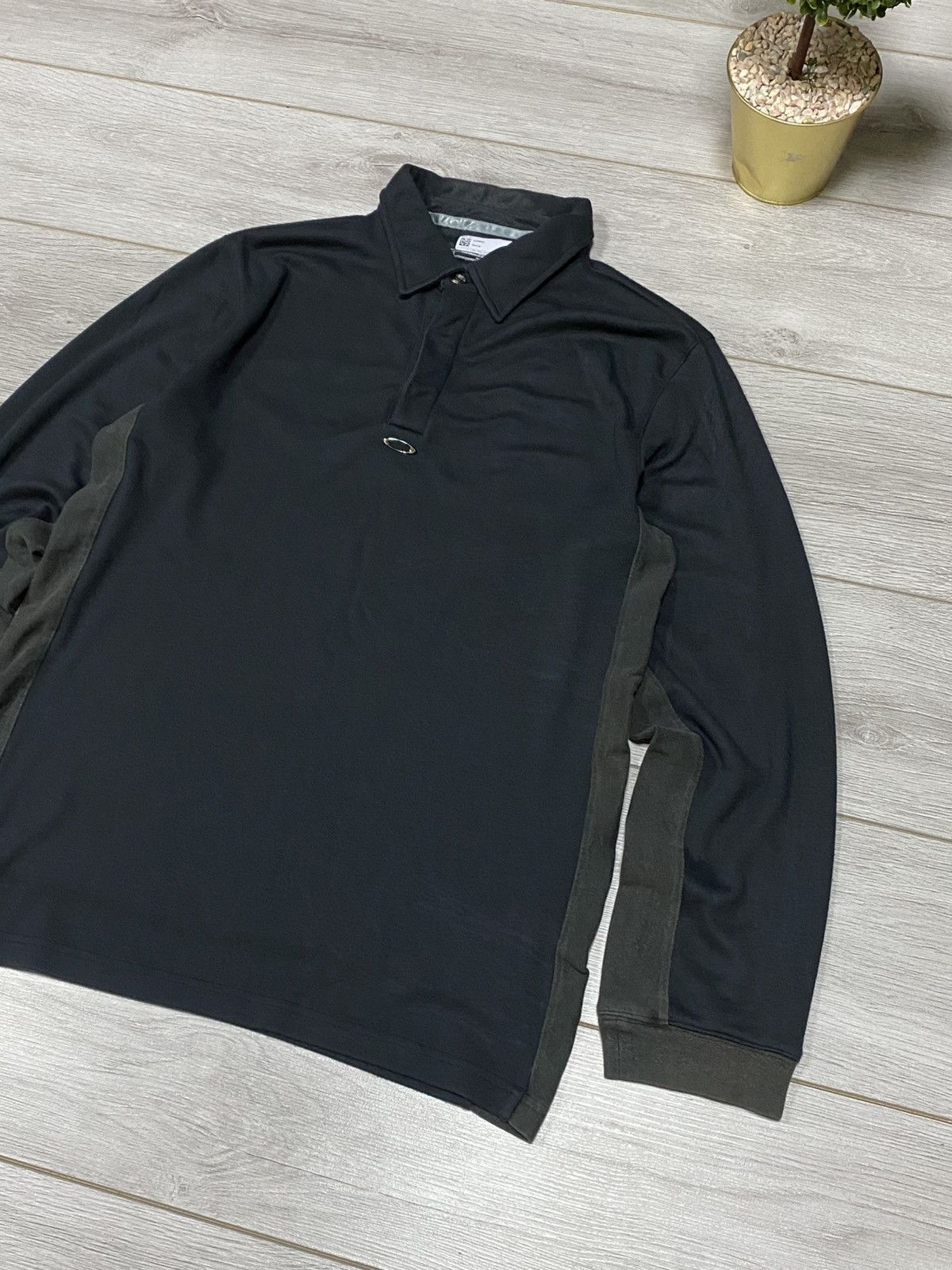 Oakley Oakley centr logo long sleeve coolmax knitted Size US L / EU 52-54 / 3 - 5 Thumbnail