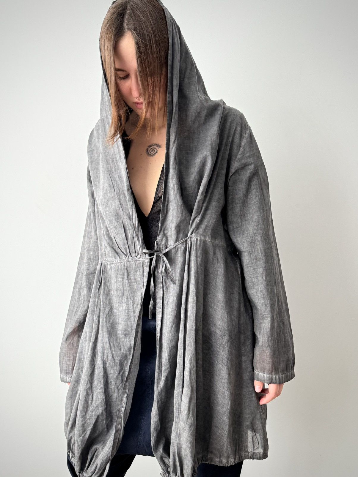 Annette Gortz Annette Gortz Hira Cotton Metallic Hooded Blose Size M / US 6-8 / IT 42-44 - 1 Thumbnail