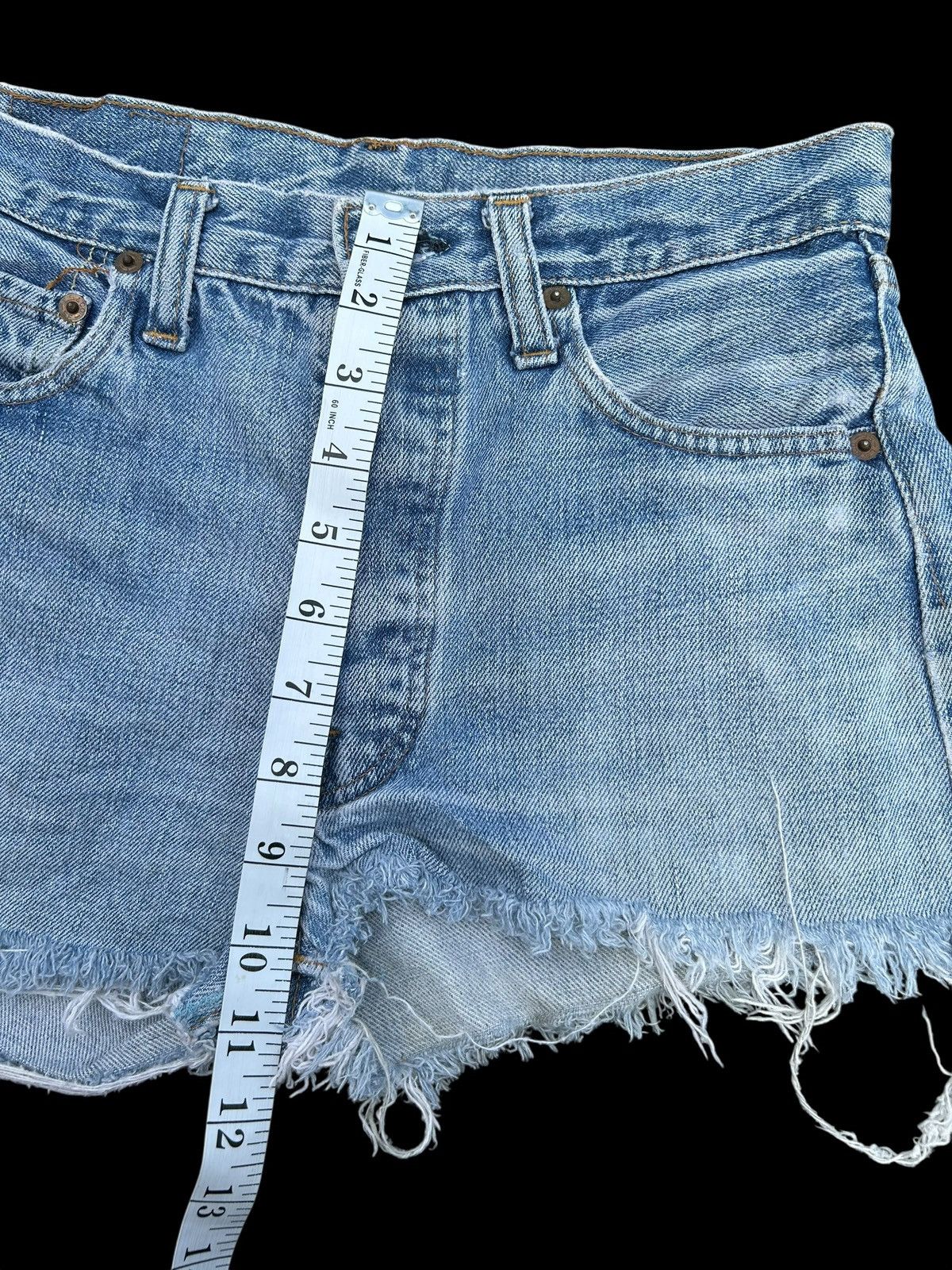 Levi's THRASHED Vintage Levis 6 Selvedge Denim Jeans Size US 28 / EU 44 - 15 Thumbnail