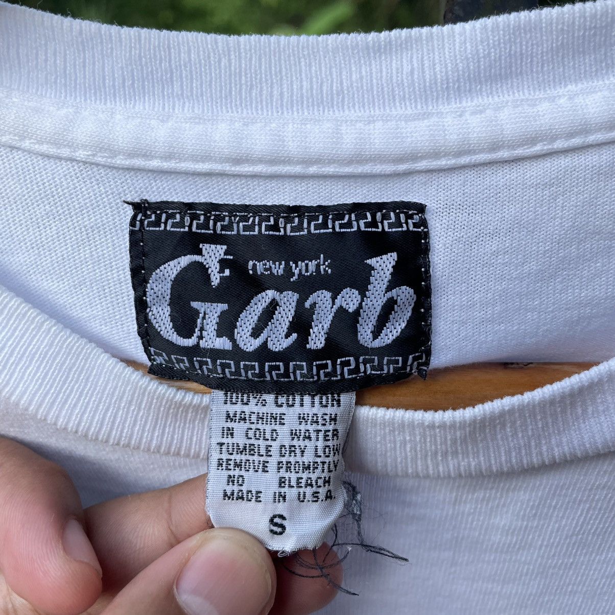 Other 🔥Vintage 90s Garb New York Big Logo Spellout Skate Tee Size US M / EU 48-50 / 2 - 9 Thumbnail
