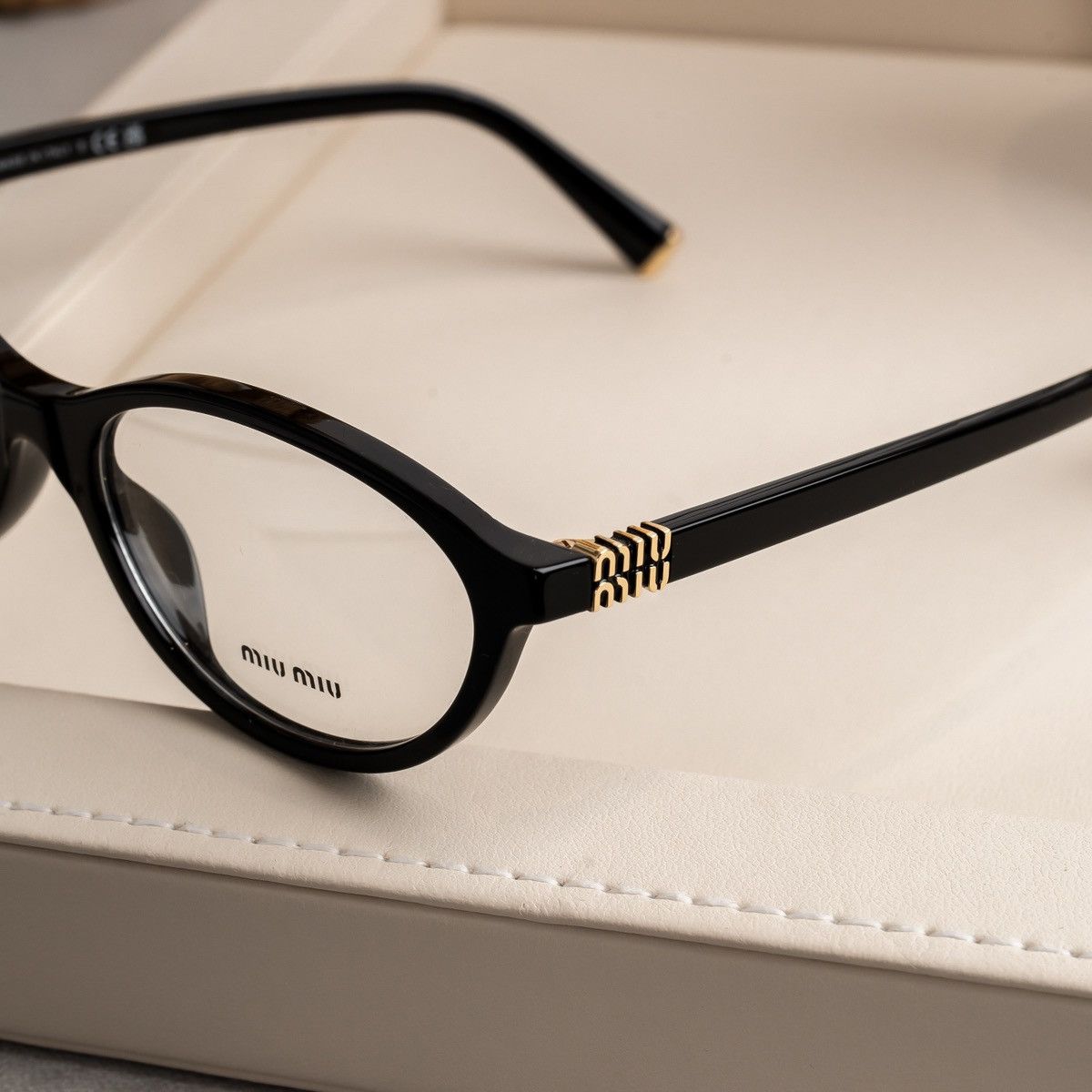 Miu Miu MIU MIU 0MU 09XV 1AB1O1 GLASSES Size ONE SIZE - 2 Thumbnail