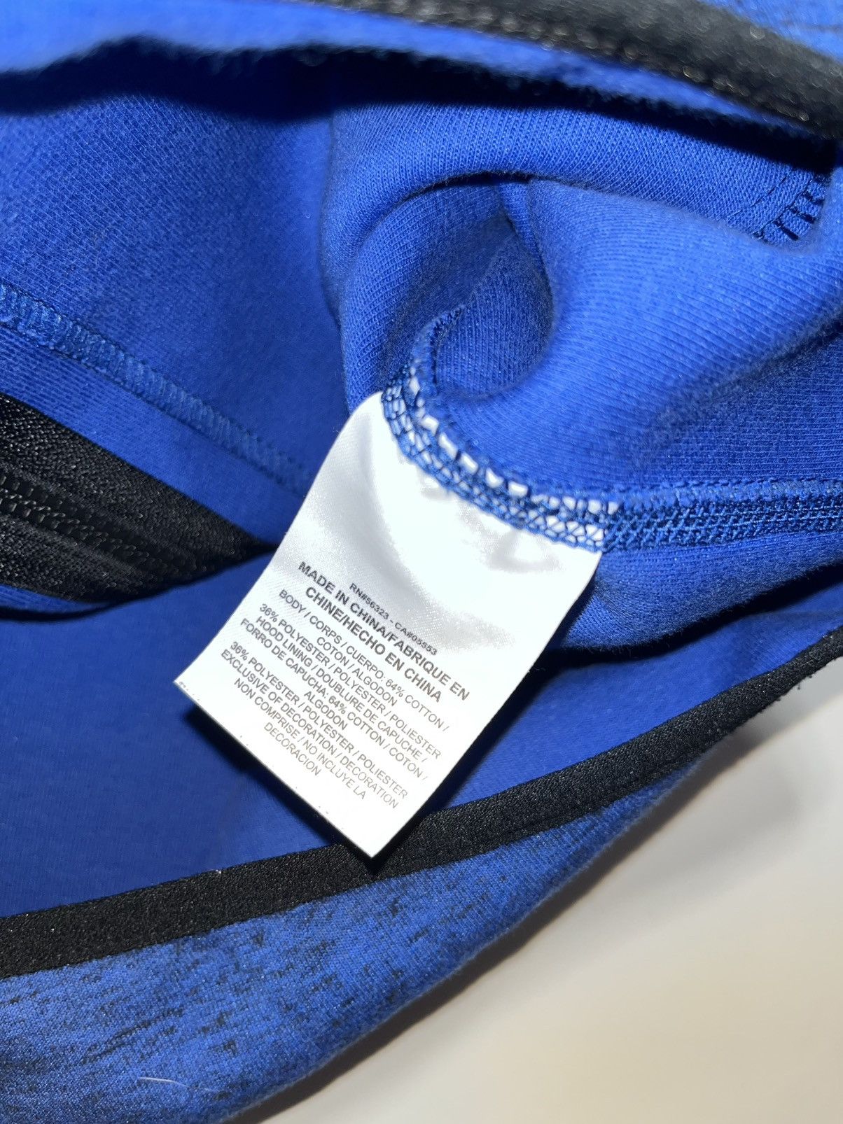 Nike Nike Tech Fleece zip drill hoodie blue size L Size US L / EU 52-54 / 3 - 14 Thumbnail