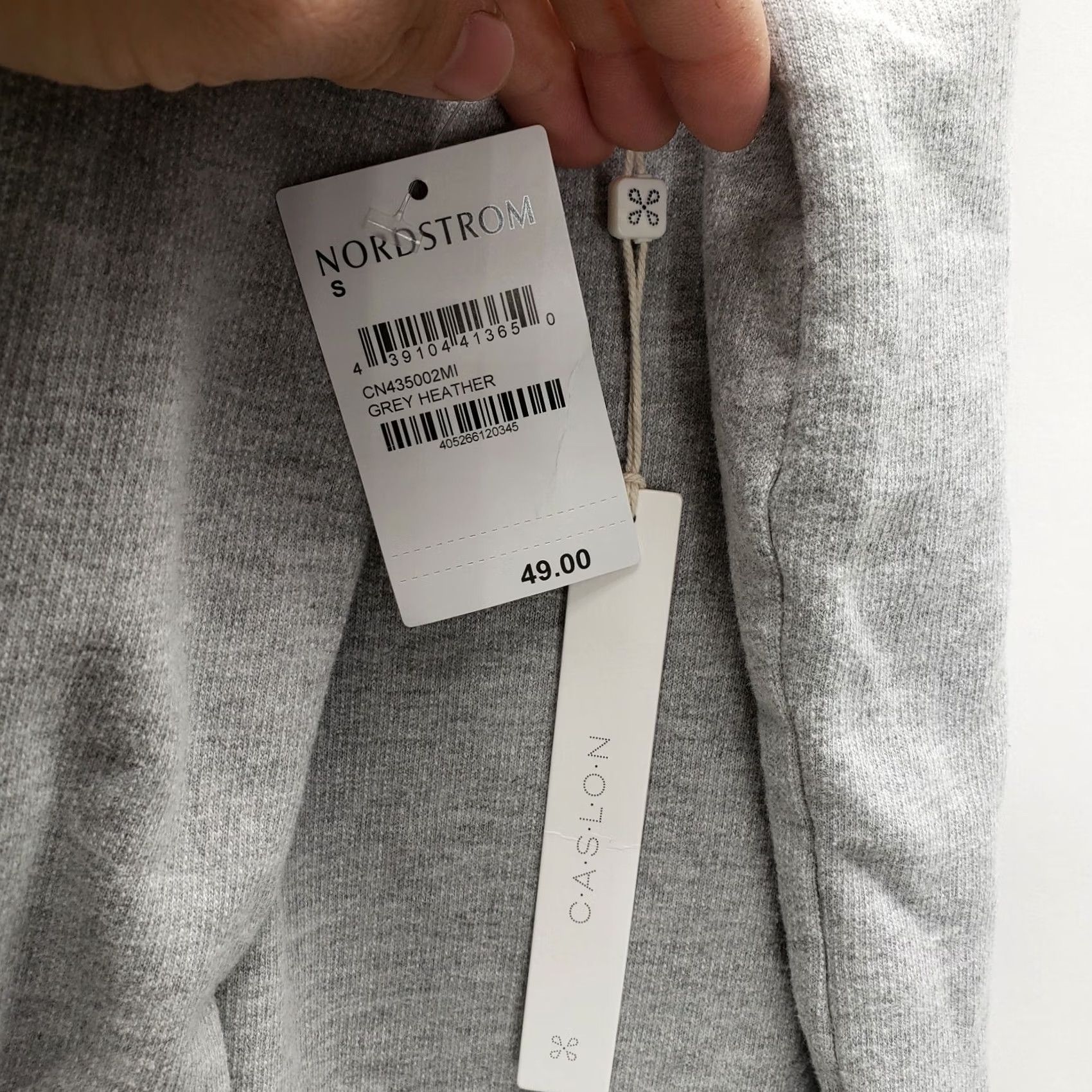 Vintage Caslon Women's Crew Neck Oversize Pull-over Sweatsuit S NEW Gray Cotton Blend Casual Oversized Blouse Mens? No, Womens Size S / US 4 / IT 40 - 3 Thumbnail