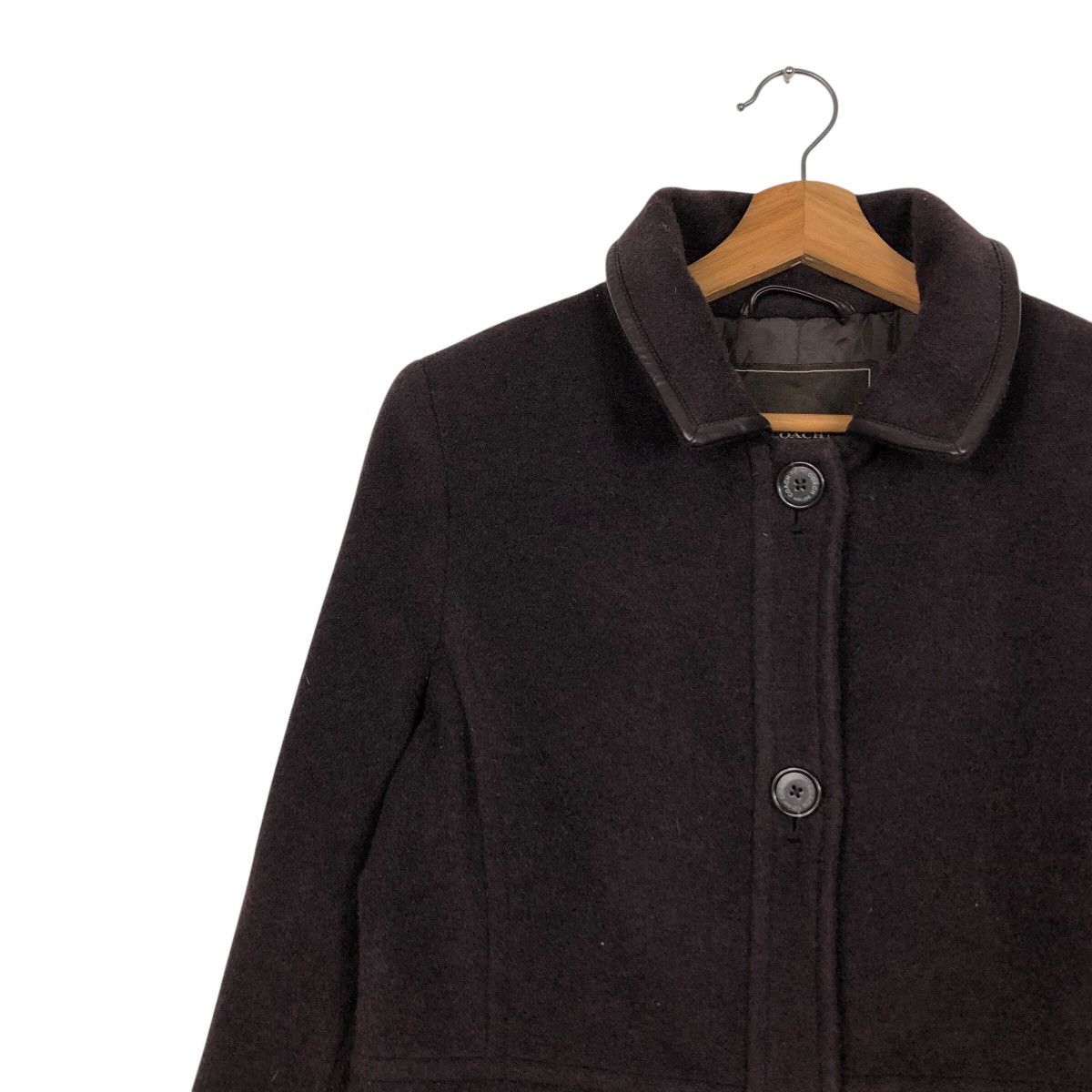 Coach 📌Vintage Coach Button Wool Jacket Size US M / EU 48-50 / 2 - 9 Thumbnail