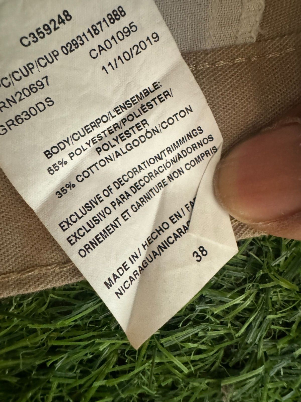 Dickies Dickies Khaki Work Shorts Size 38 Size US 38 / EU 54 - 2 Thumbnail