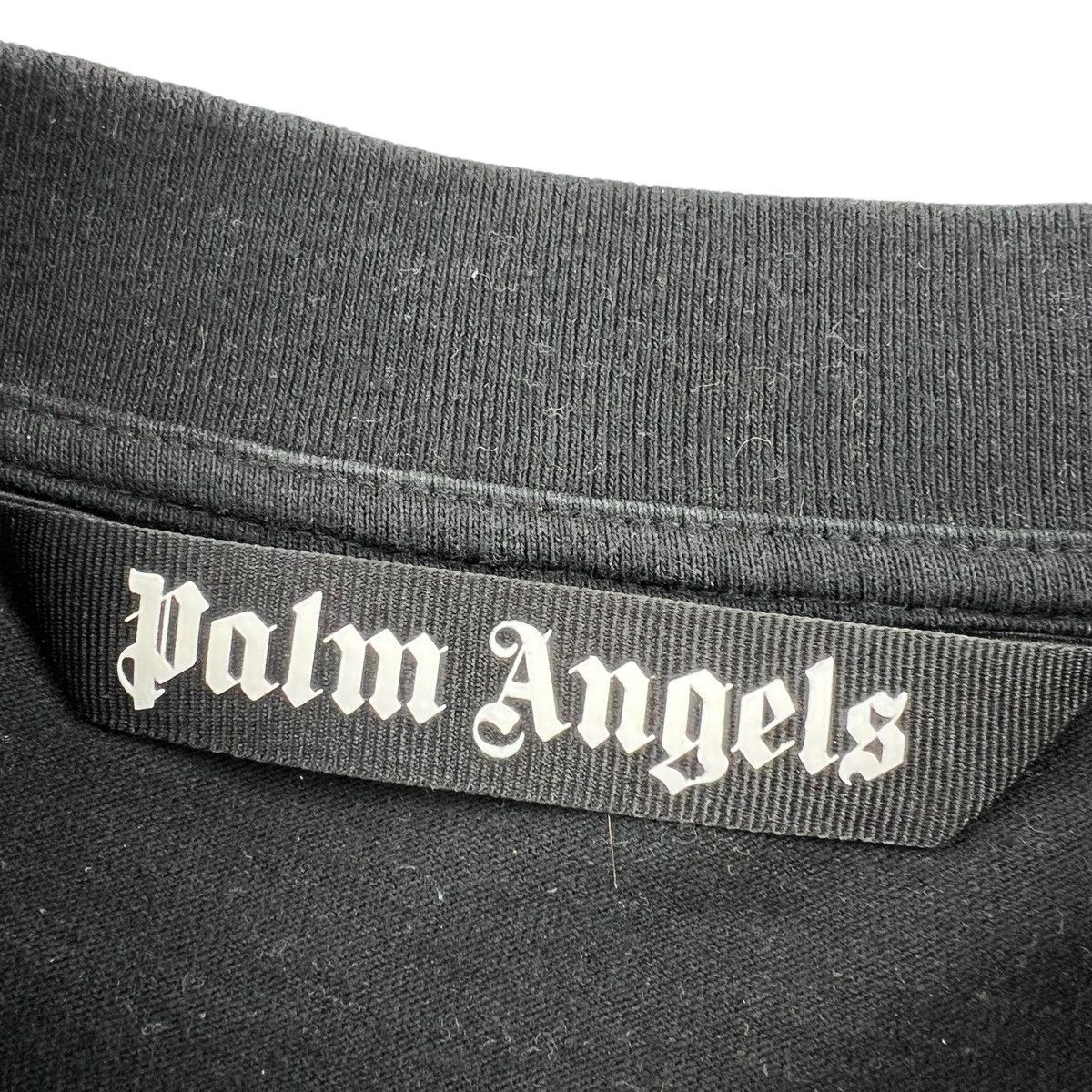 Palm Angels Palm Angels Spellout Black T Shirt Size US M / EU 48-50 / 2 - 6 Thumbnail