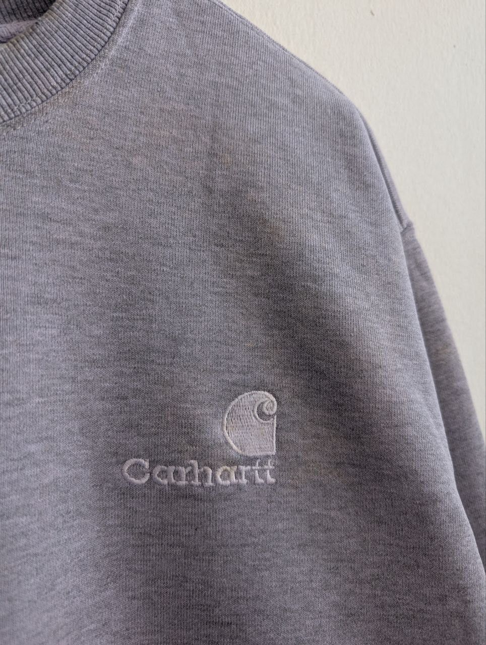 Carhartt vintage CARHATT embroidered logo sweatshirts Size US L / EU 52-54 / 3 - 3 Thumbnail