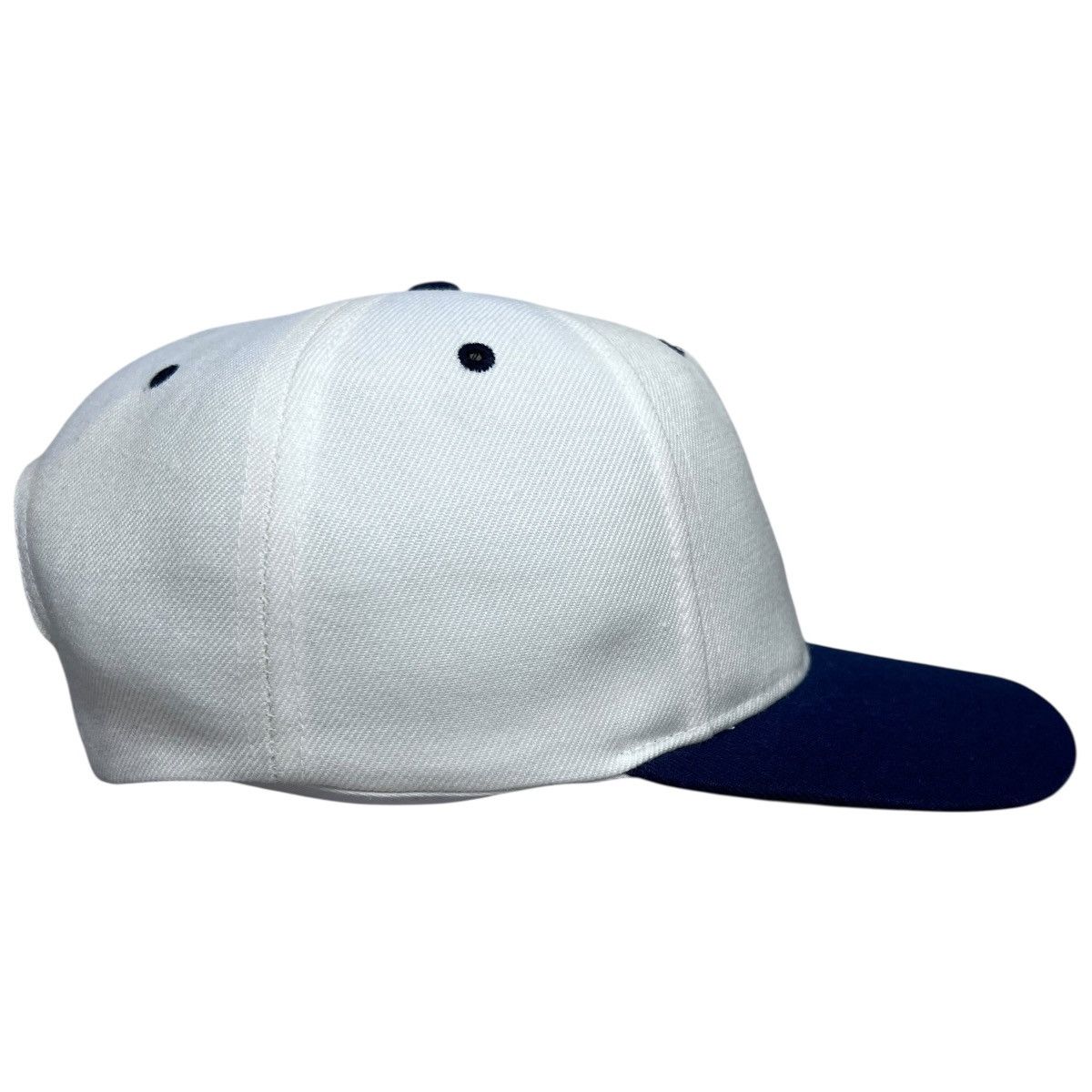 Twins 90s MLB New York Yankees Twins Two Tone Plain Logo Snapback Size ONE SIZE - 2 Thumbnail