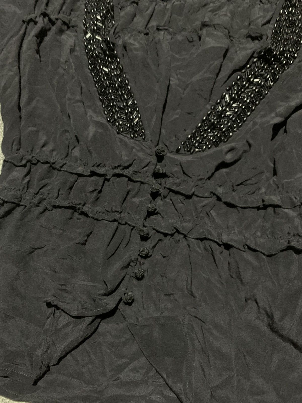 Issey Miyake 🐍 Tsumori Chisato 100% Silk Blouses Size S / US 4 / IT 40 - 4 Thumbnail