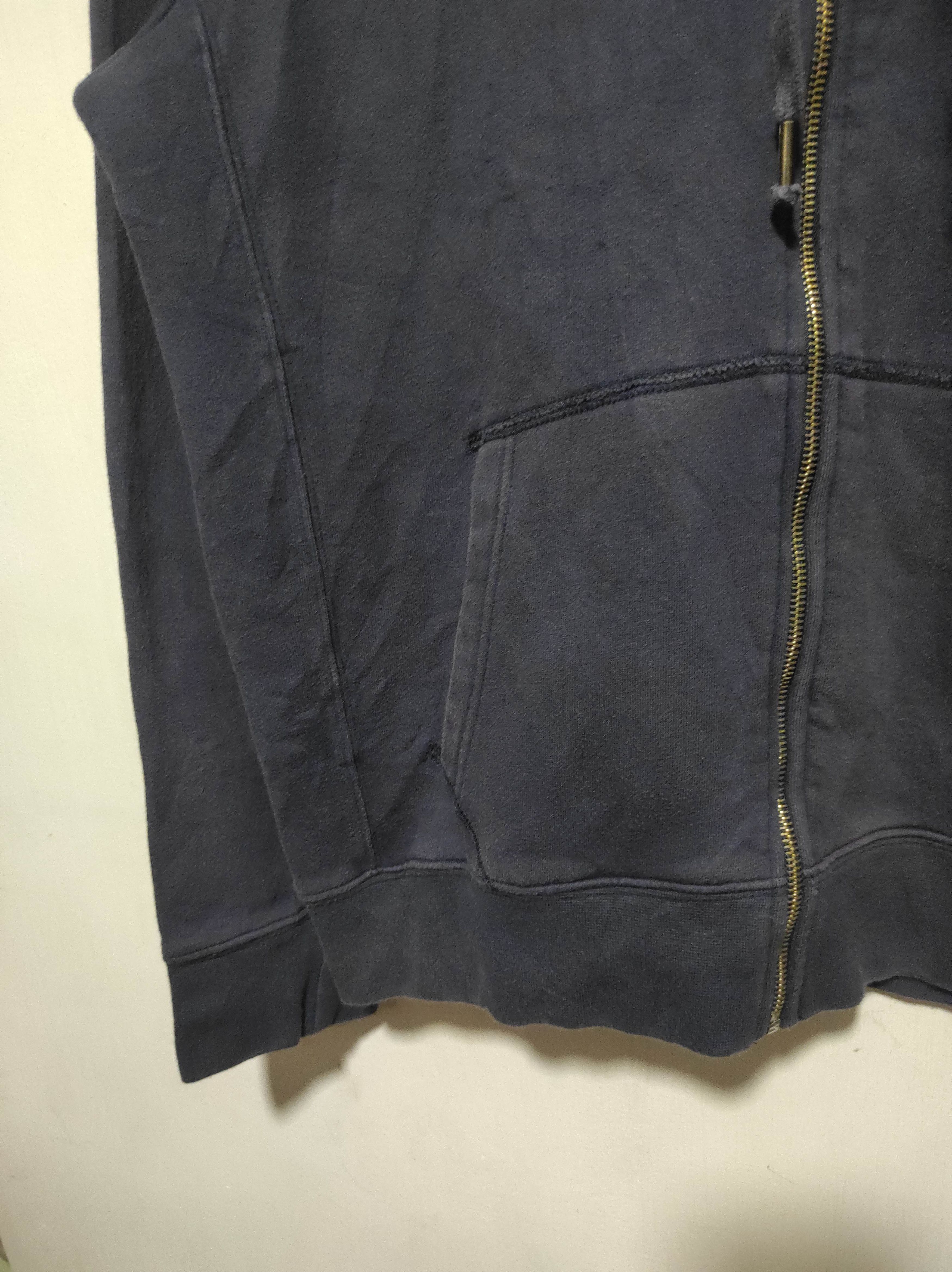 Hysteric Glamour Hydrogen navy faded Zipper Fur Hoodie LGB IfSixWasNine style Size US L / EU 52-54 / 3 - 7 Thumbnail