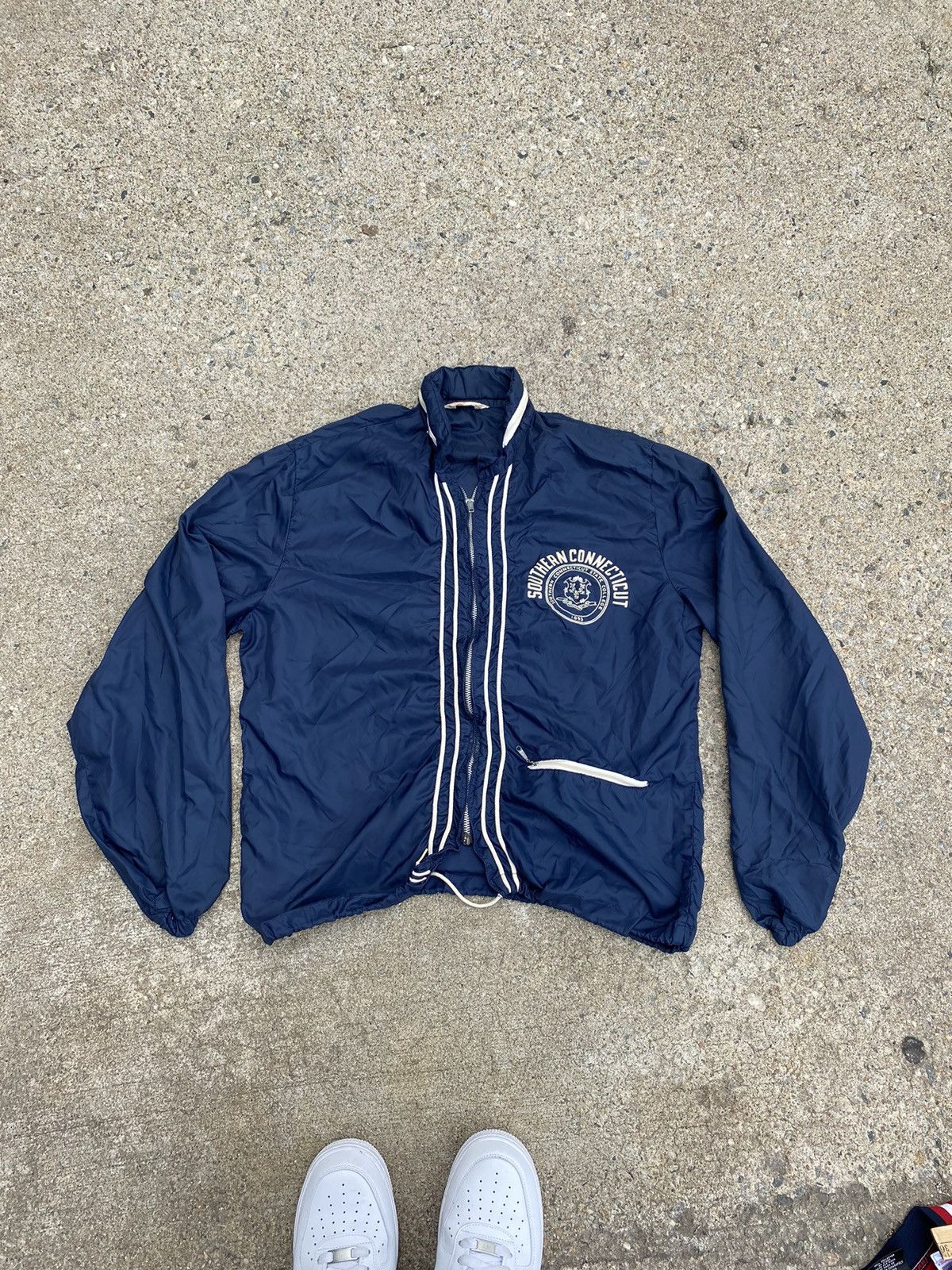 Champion × Vintage 1960s champion running man tag southern CT UNI light jacket Size US M / EU 48-50 / 2 - 9 Thumbnail