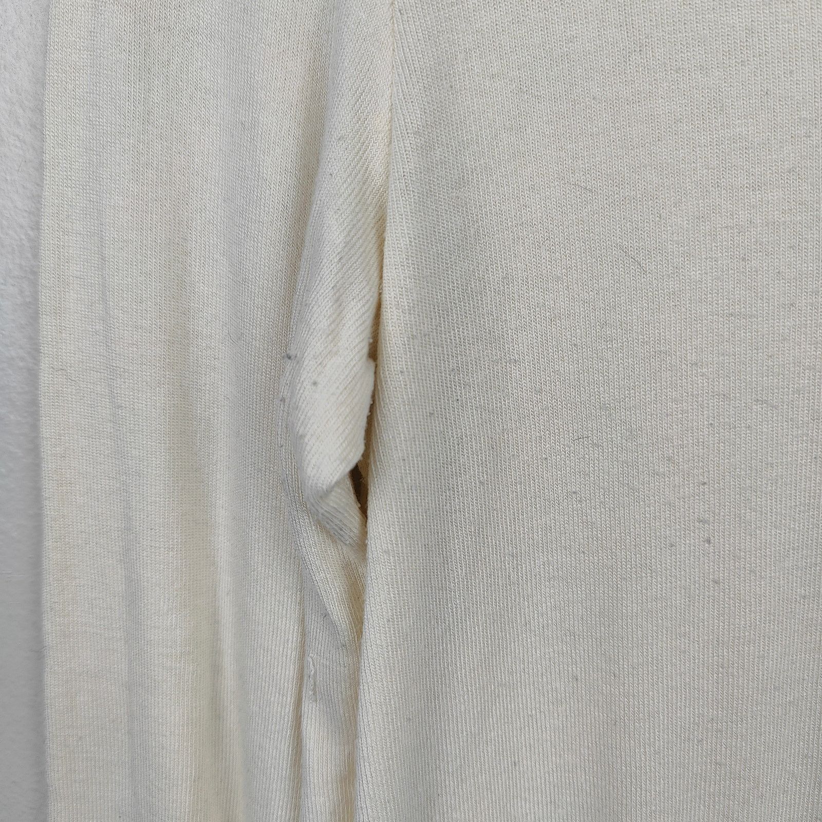 Other Reformation Mock Neck Top Womens Small Cream Sweater Size S / US 4 / IT 40 - 3 Thumbnail