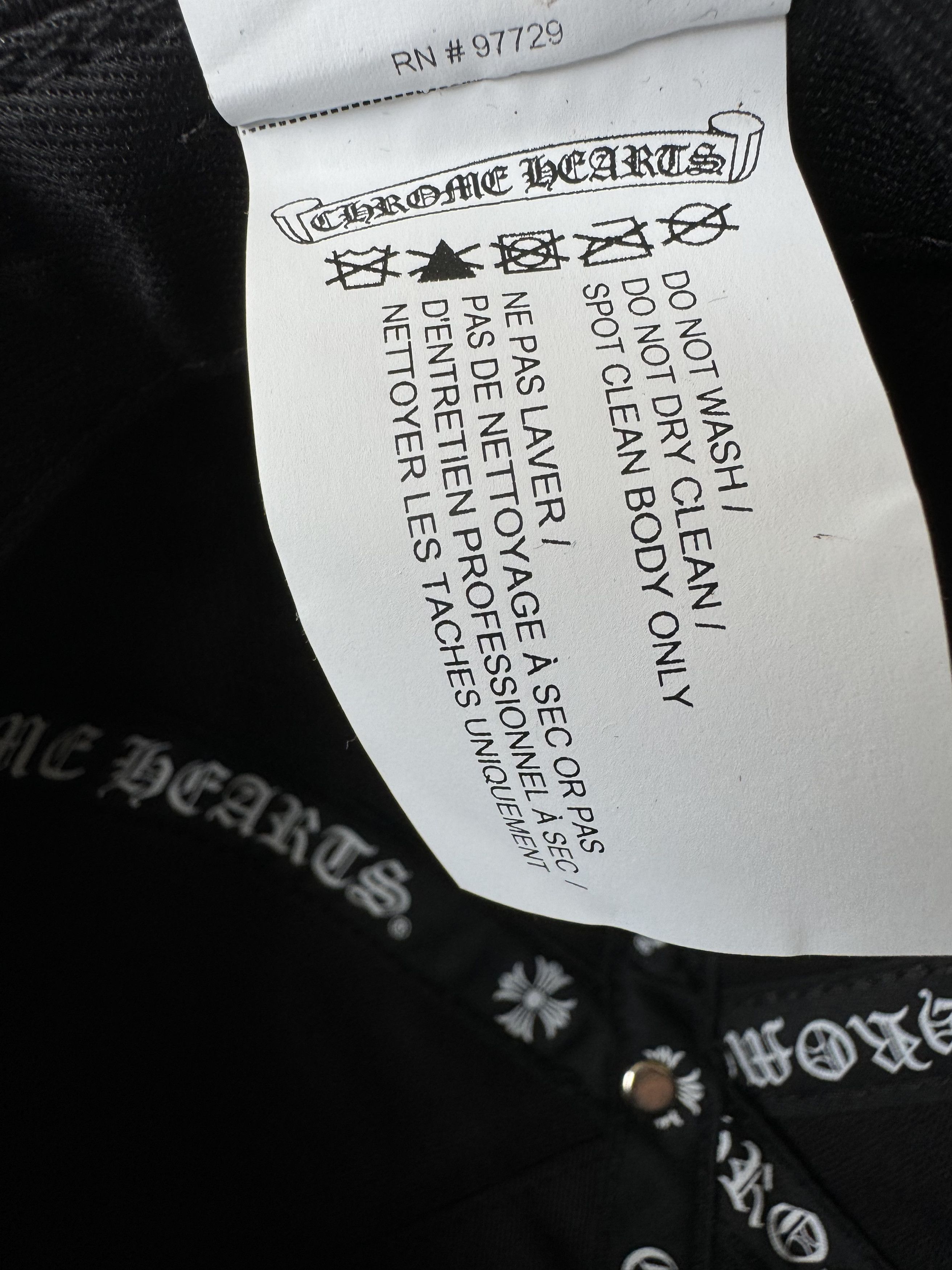 Chrome Hearts Chrome Hearts Dagger Hat Size ONE SIZE - 12 Thumbnail
