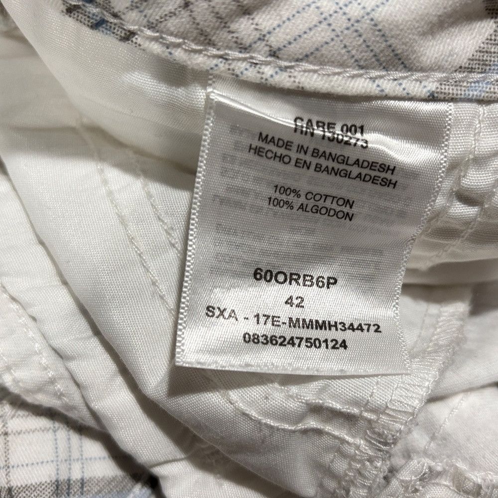 Wrangler Wrangler plaid White Shorts Size US 42 / EU 58 - 3 Thumbnail