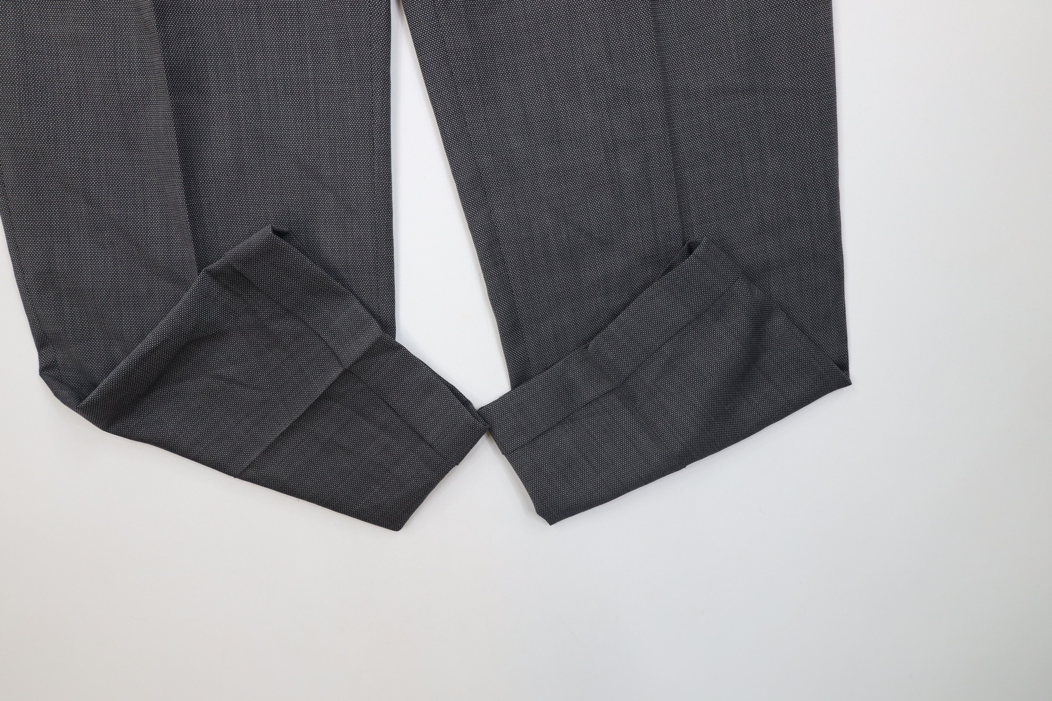 Vintage Vintage Streetwear 140s Wool Blend Wide Leg Chino Pants Size US 36 / EU 52 - 5 Thumbnail
