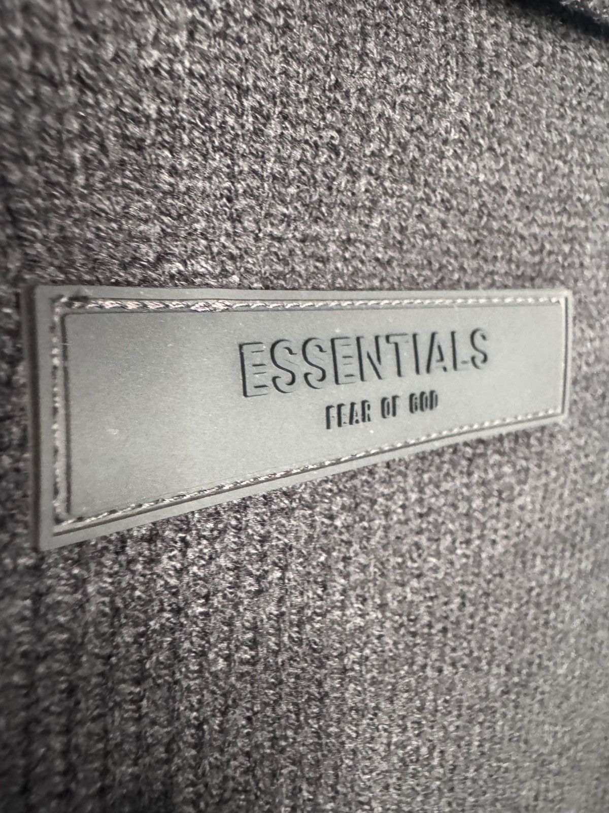 Fear of God Fear of God ESSENTIALS Knit Polo Black Size US XL / EU 56 / 4 - 14 Thumbnail