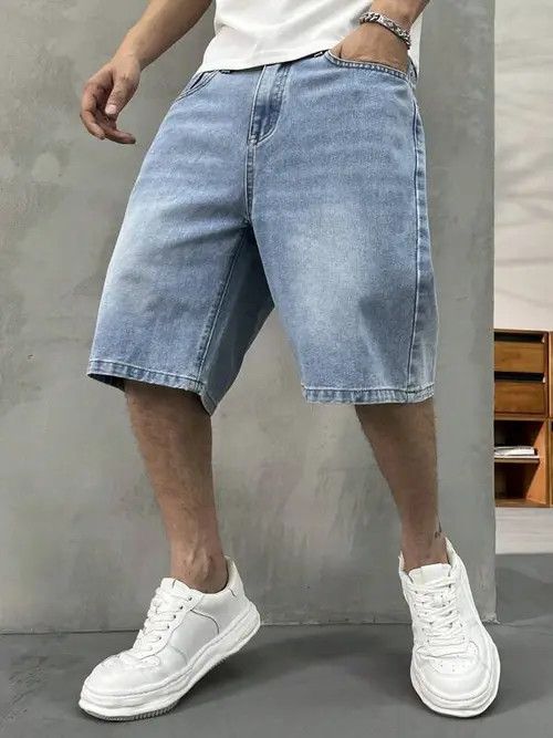 Jean × Vintage Vintage Retro 90s jeans jorts shorts Size US 34 / EU 50 - 2 Thumbnail