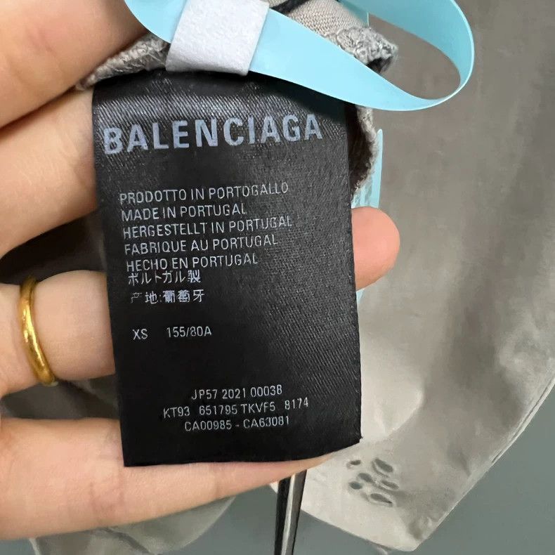 Balenciaga Balenciaga Mosaic Double B Printed Short Sleeve Size US XS / EU 42 / 0 - 4 Thumbnail
