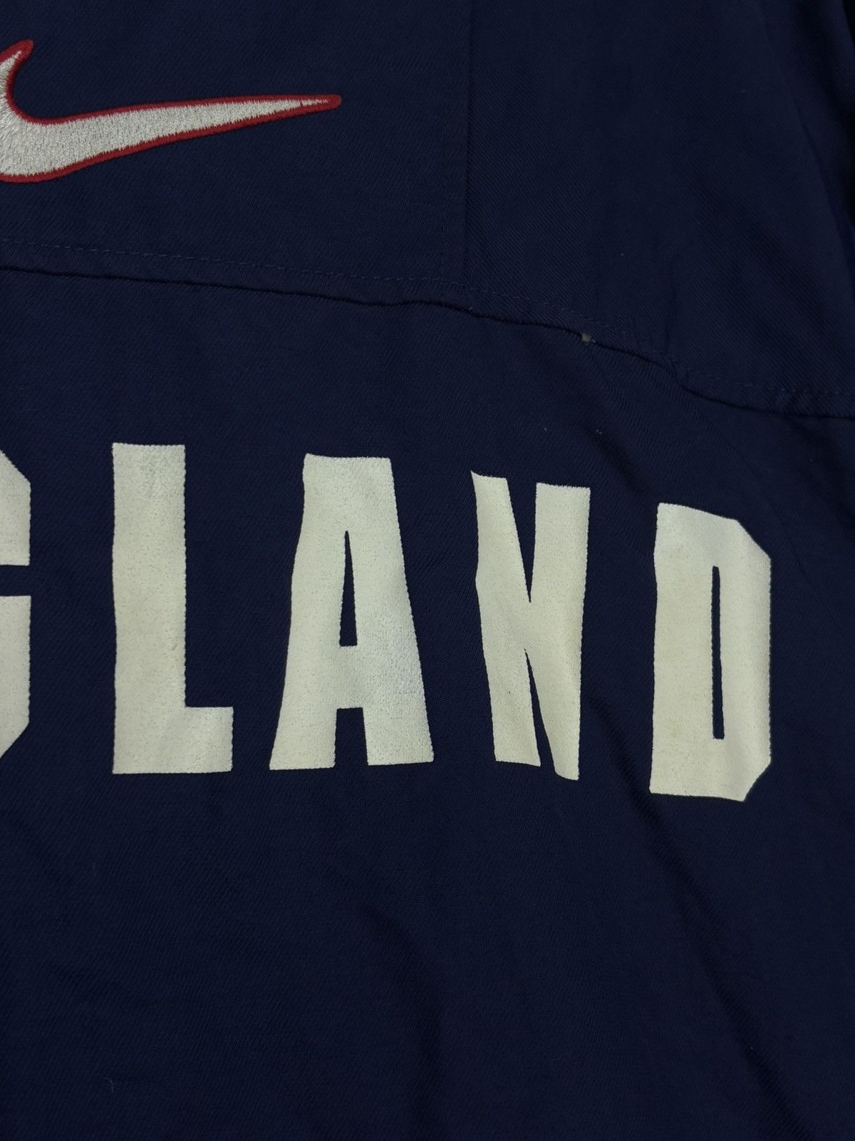 Nike Vintage 90s Nike England Rugby Union Retro Zip Jacket Size US XL / EU 56 / 4 - 17 Thumbnail