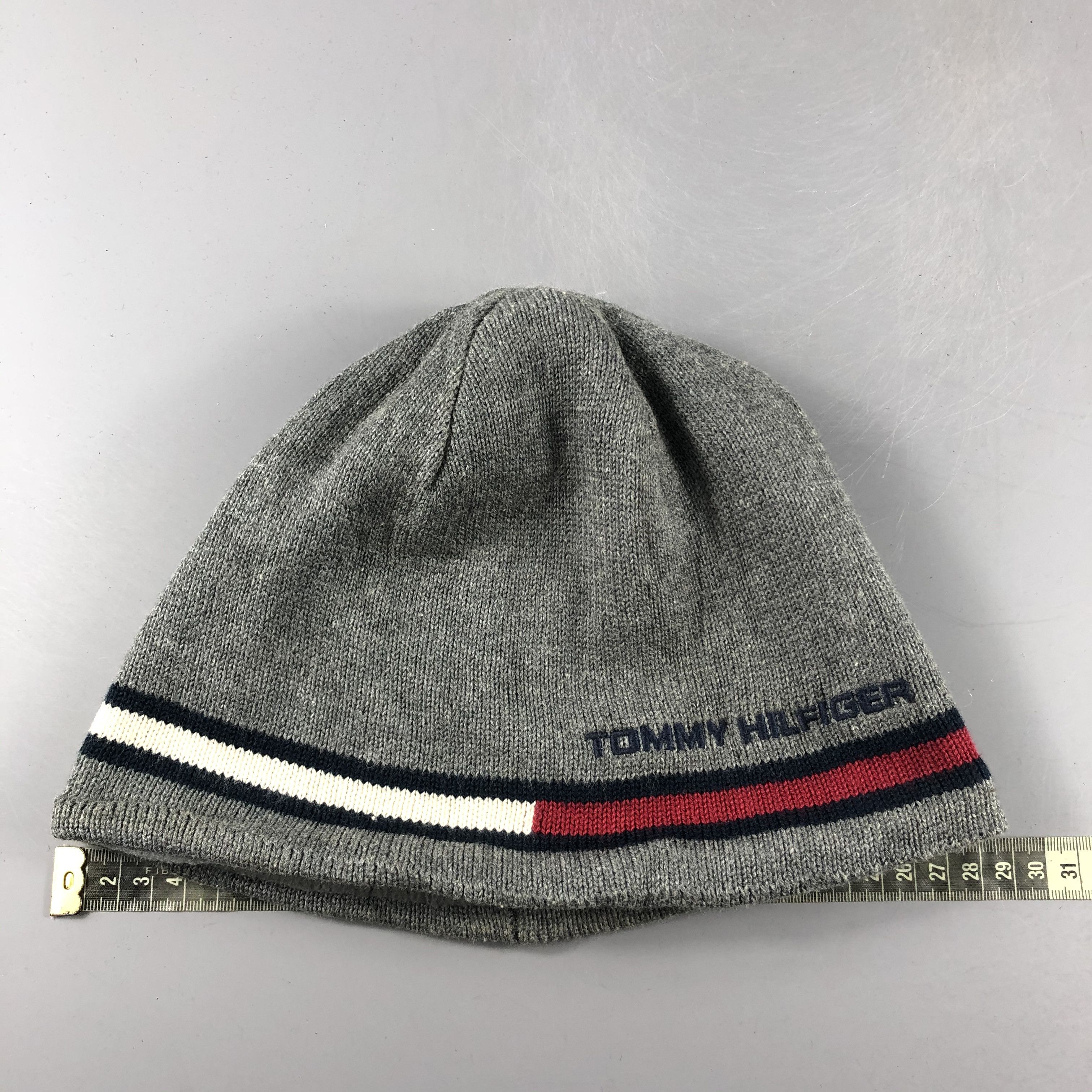 Tommy Hilfiger × Vintage Tommy Hilfiger Beanie Snow Hat Snow Cap -D075 Size ONE SIZE - 4 Thumbnail