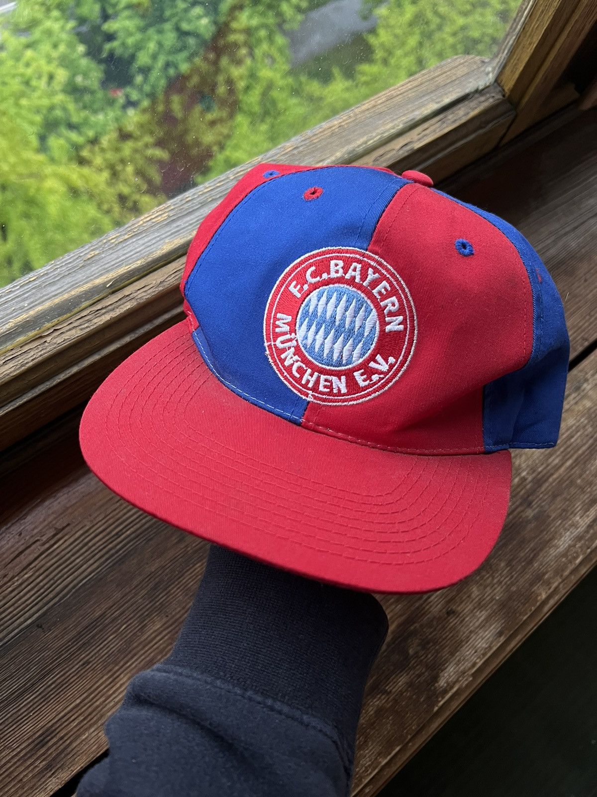 Vintage Vintage 90s Fc Bayern Munchen Hat Football Soccer Cap Size ONE SIZE - 2 Thumbnail