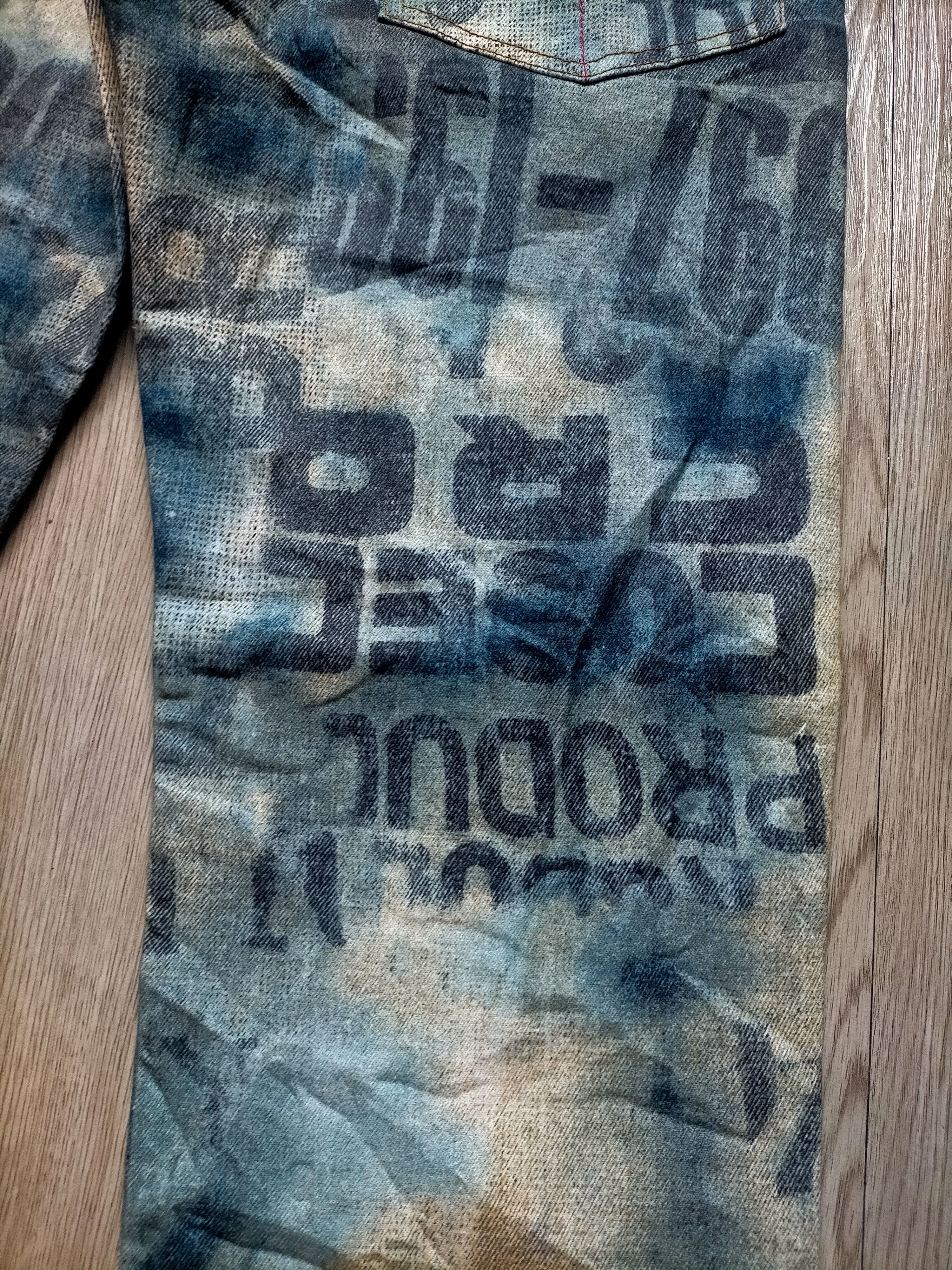 Le Grande Bleu (L.G.B.) ⚡Rare L.G.B x Beams Full Print denim pants Size US 30 / EU 46 - 15 Thumbnail