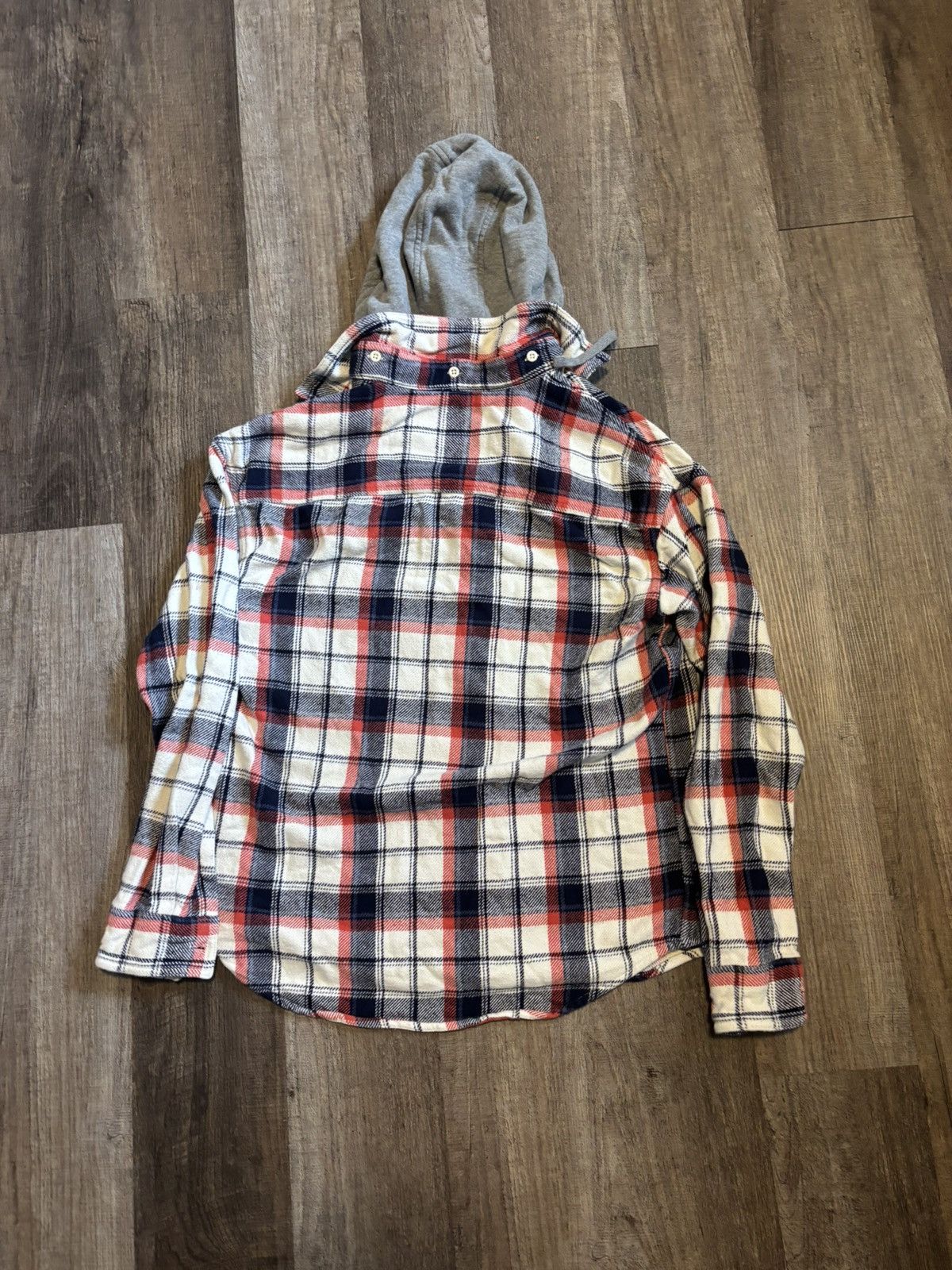 American Eagle Outfitters American Eagle Flannel Shirt Hoodie Size US S / EU 44-46 / 1 - 3 Thumbnail