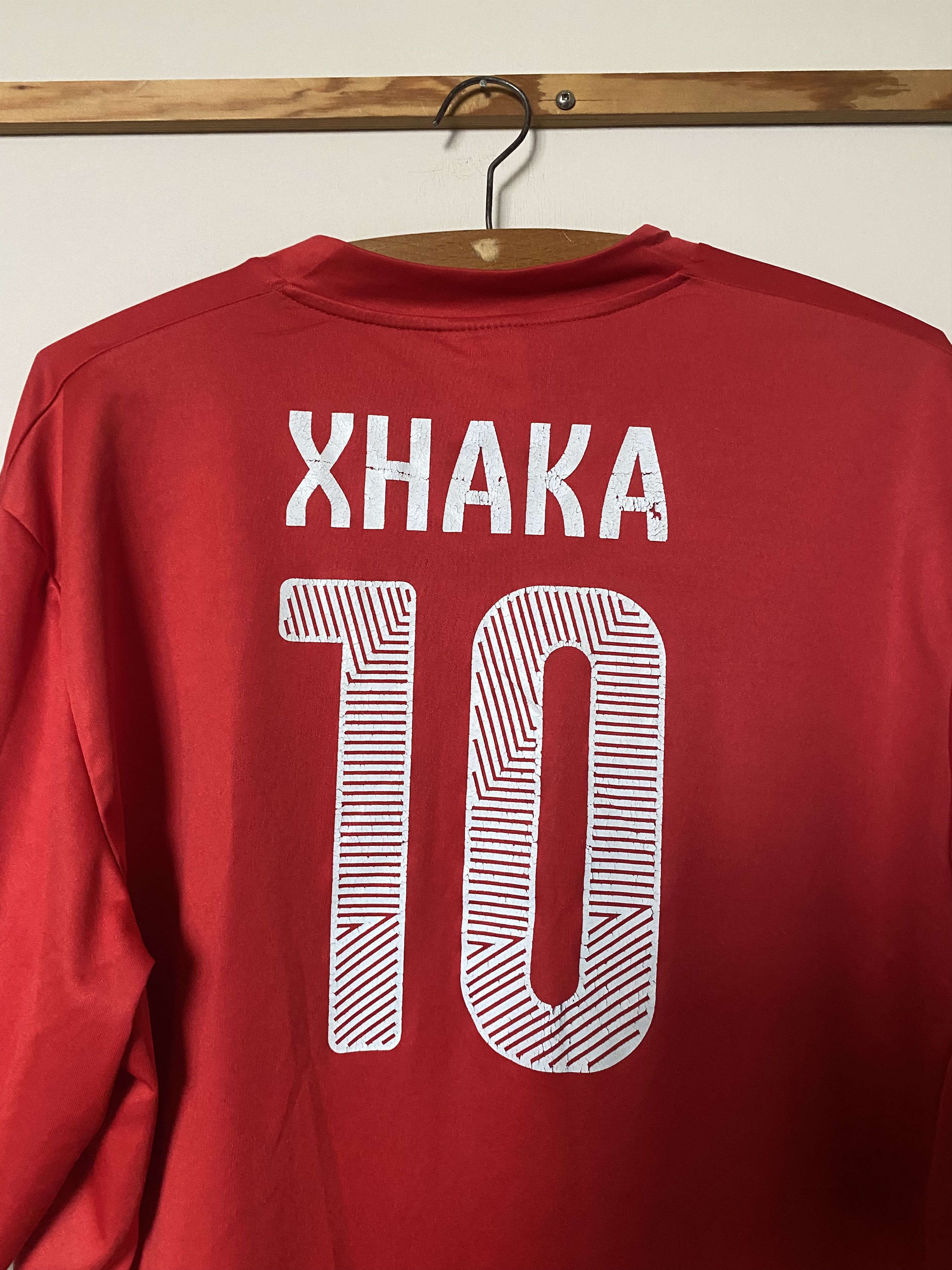 Other SWITZERLAND #10 XHAKA - 2014 - 2015 - XL - UNIQUE Size US XL / EU 56 / 4 - 4 Thumbnail