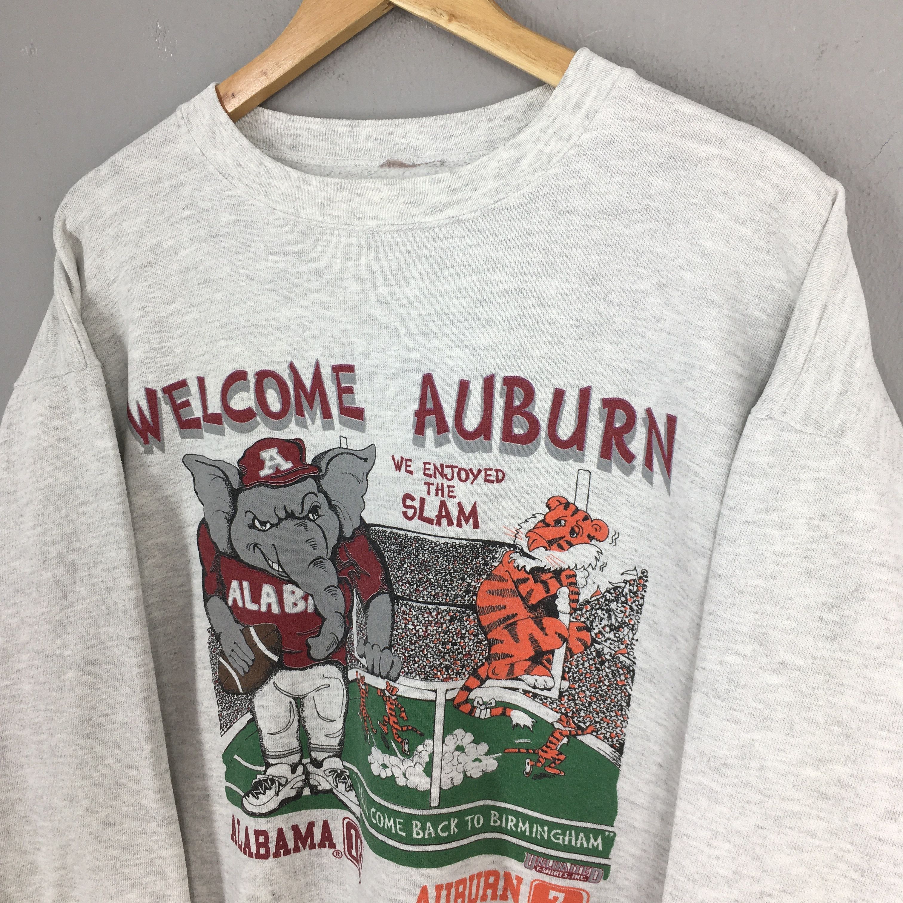 Other Vintage Alabama Crimson Tide Vs Auburn Tigers Sweatshirt L Size US L / EU 52-54 / 3 - 3 Thumbnail