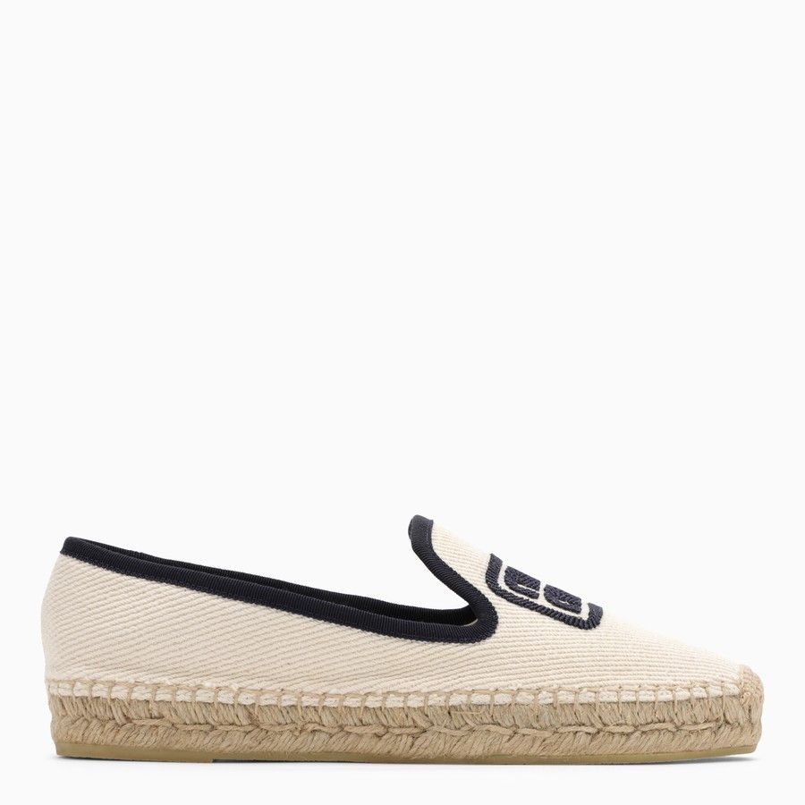 Miu Miu o1d2blof0924 Logo Espadrilles in Multicolor Size US 11 / IT 41 - 2 Thumbnail