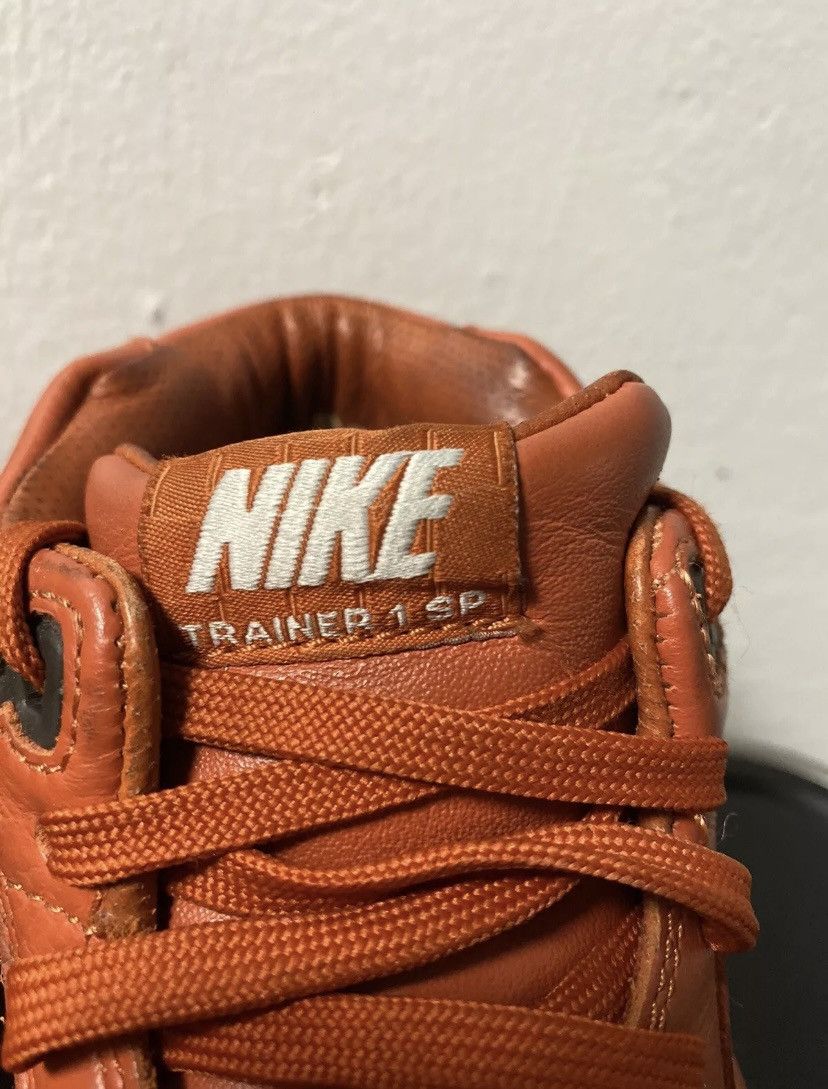Fragment Design × Hiroshi Fujiwara × Nike Nike Air x Fragment Designs Trainer 1 Orange Size 8.5 Rare Size US 8.5 / EU 41-42 - 8 Thumbnail