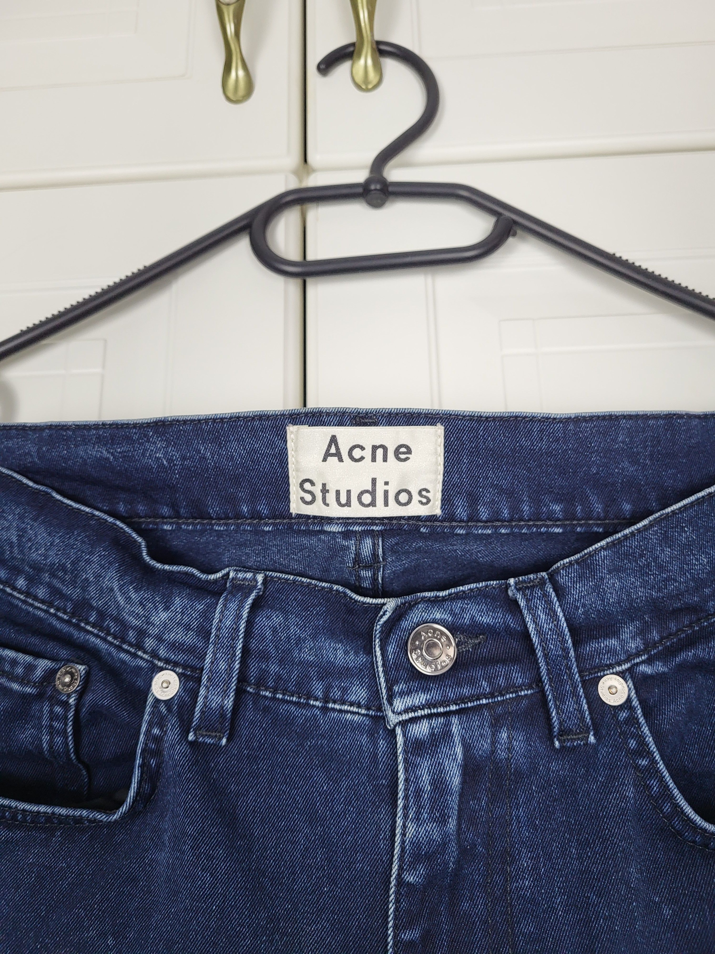 Acne Studios Acne Studios Ace Abyss denim W30L32 Size US 30 / EU 46 - 8 Thumbnail