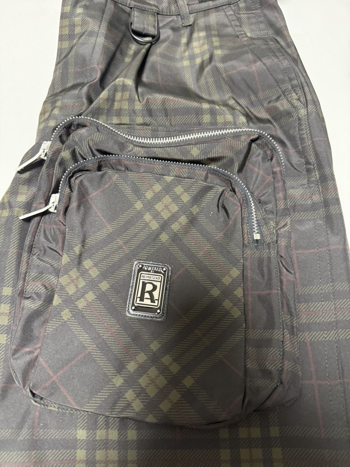 Represent Clo. Represent Tartan Check Cargo Pants Size US 30 / EU 46 - 4 Thumbnail