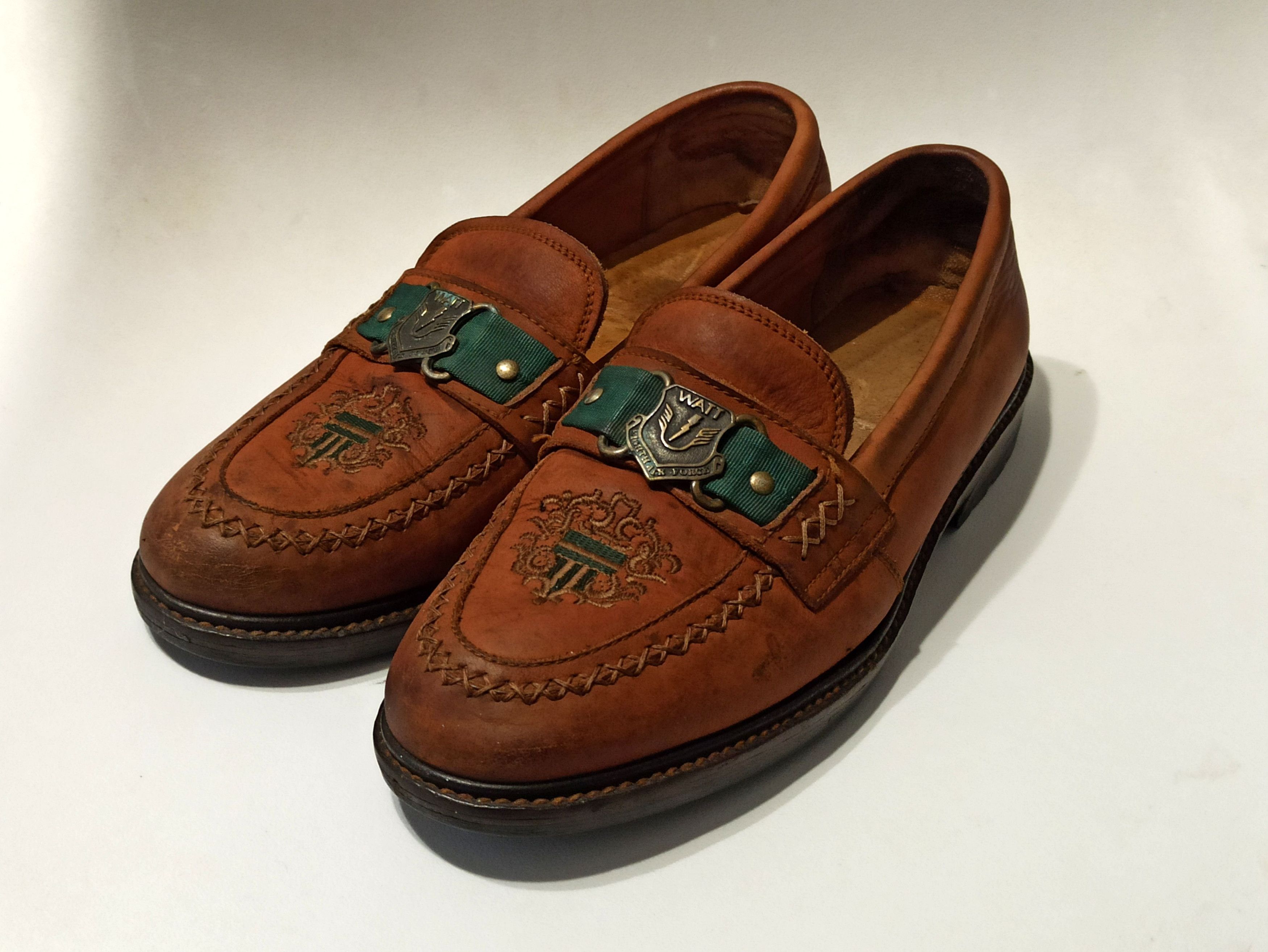 Vintage Eighth Air Force Rare Vintage Military Loafers Size US 9 / EU 42 - 1 Thumbnail