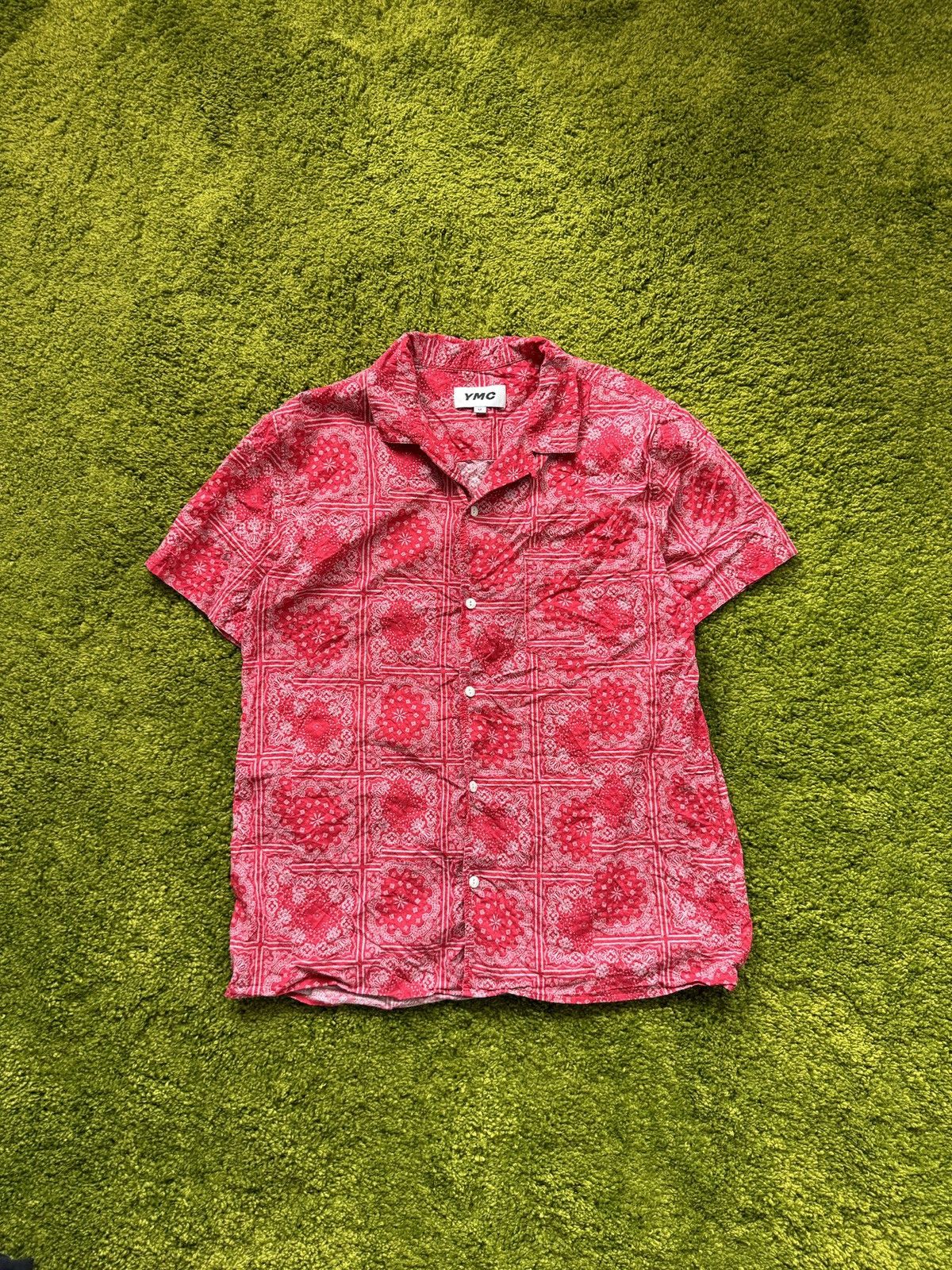 Designer × YMC You Must Create YMC camp collar bandana pattern shirt Size US M / EU 48-50 / 2 - 1 Thumbnail
