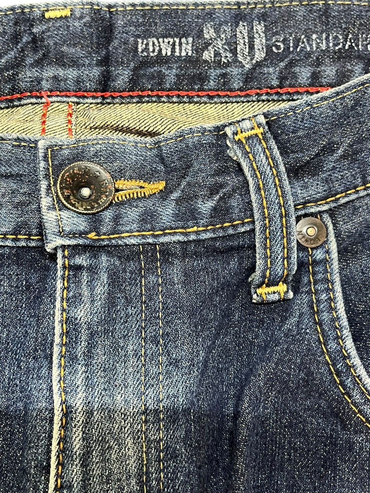 Edwin Vintage Edwin XV Distressed Denim Size US 33 - 5 Thumbnail