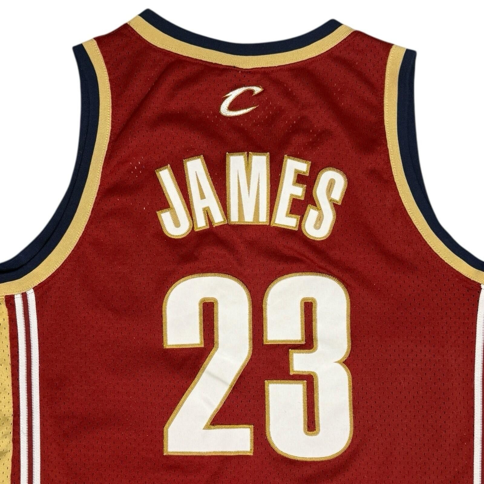 Nike 2003 Nike Lebron James Cleveland Cavaliers Jersey Swingman M Size ONE SIZE - 8 Thumbnail